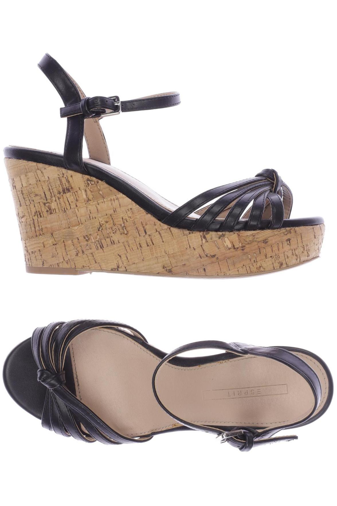 

Esprit Damen Sandale, schwarz, Gr. 36