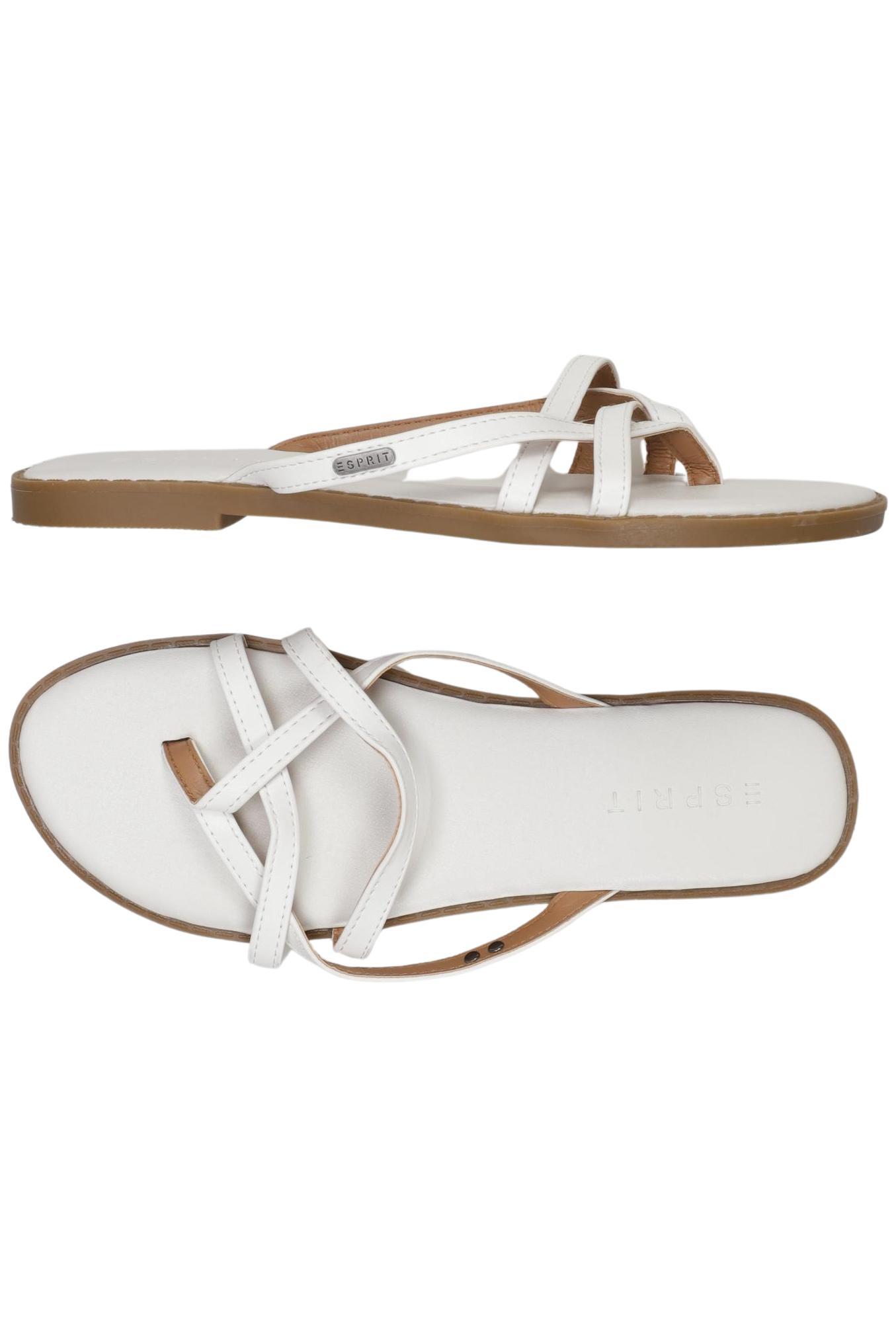 

Esprit Damen Sandale, weiß, Gr. 38