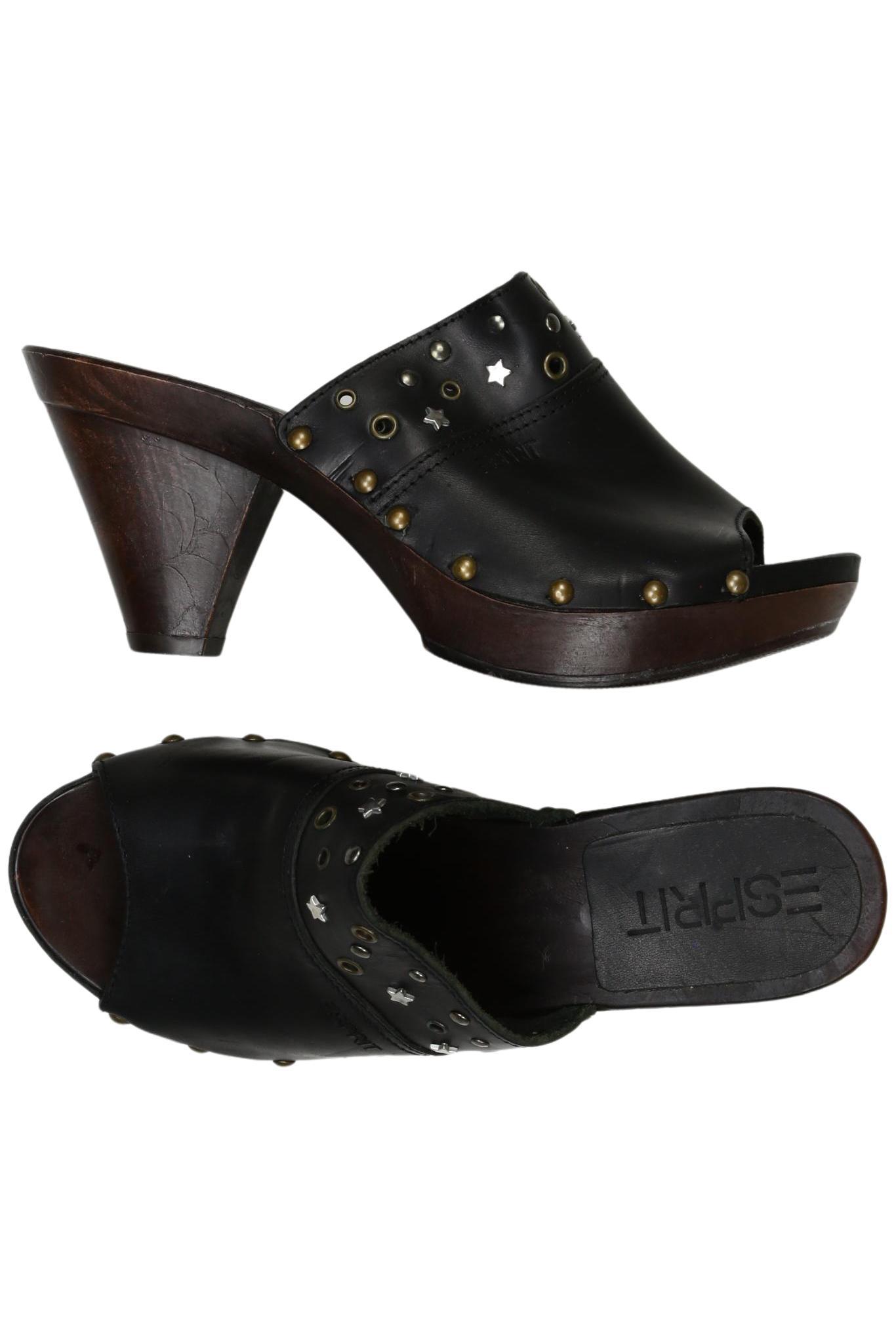 

Esprit Damen Sandale, schwarz, Gr. 37