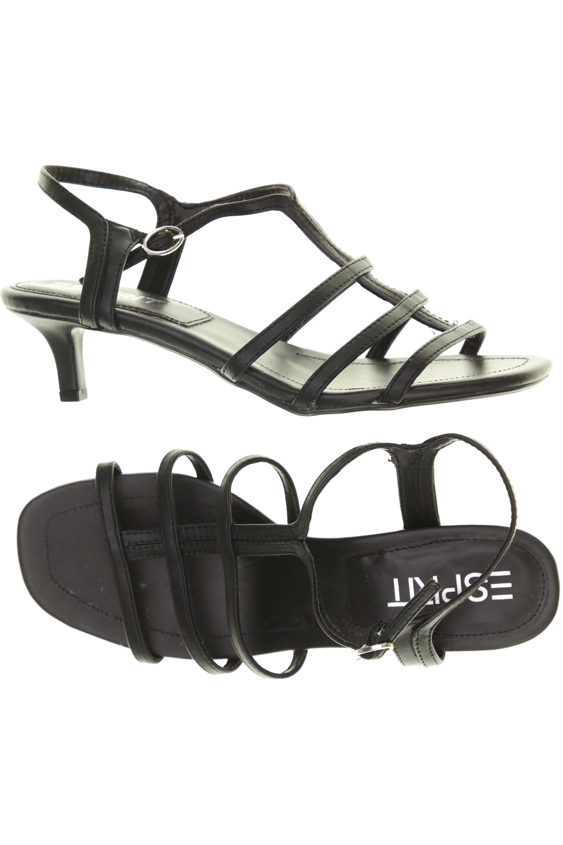 

Esprit Damen Sandale, schwarz, Gr. 39