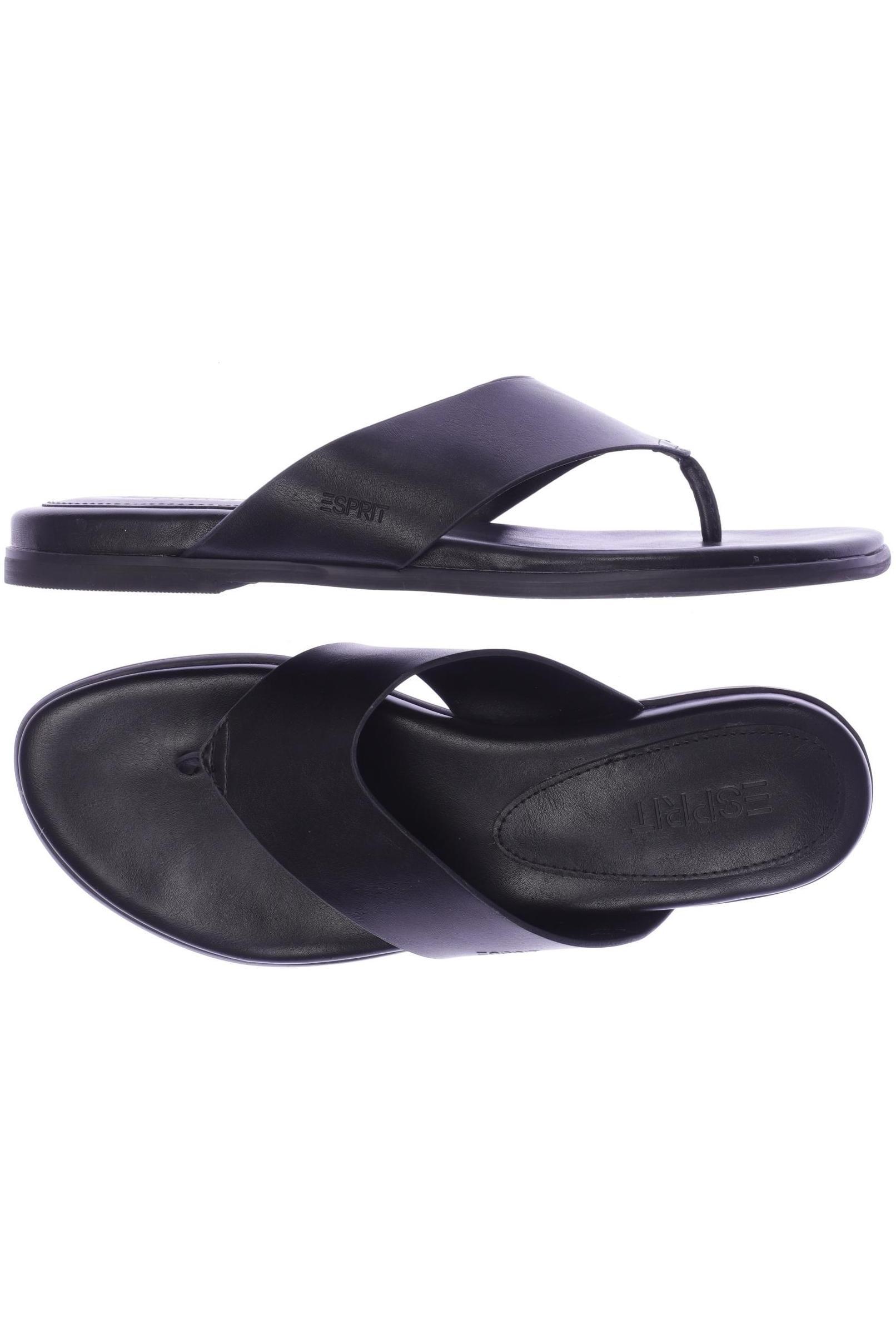 

Esprit Damen Sandale, schwarz, Gr. 42