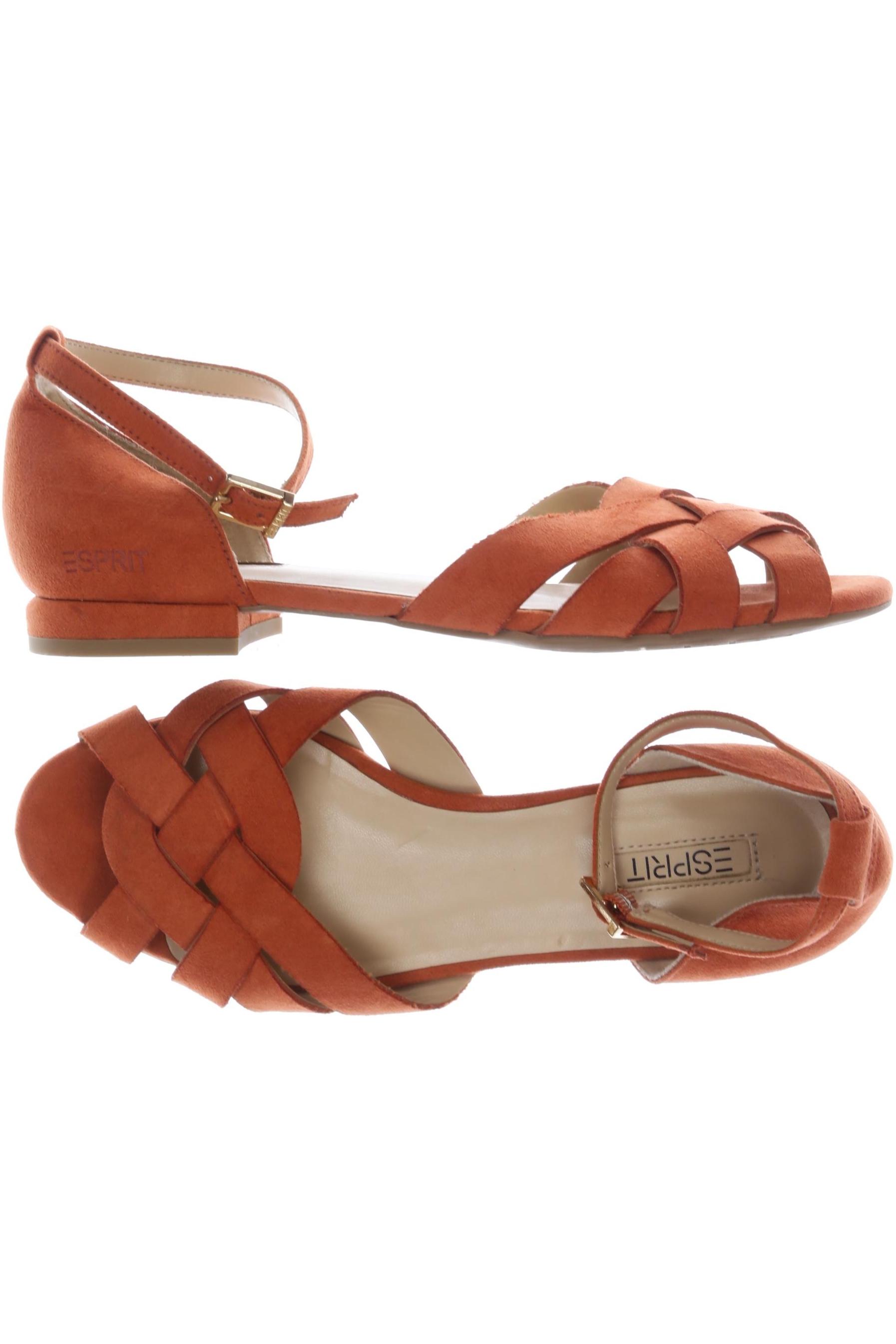 

Esprit Damen Sandale, orange, Gr. 37