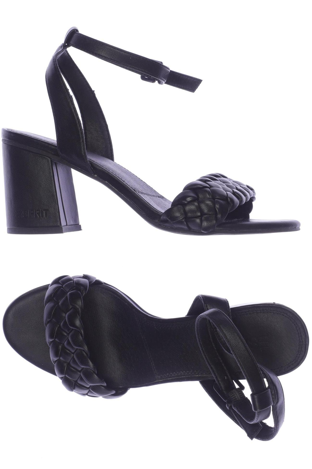 

Esprit Damen Sandale, schwarz, Gr. 37