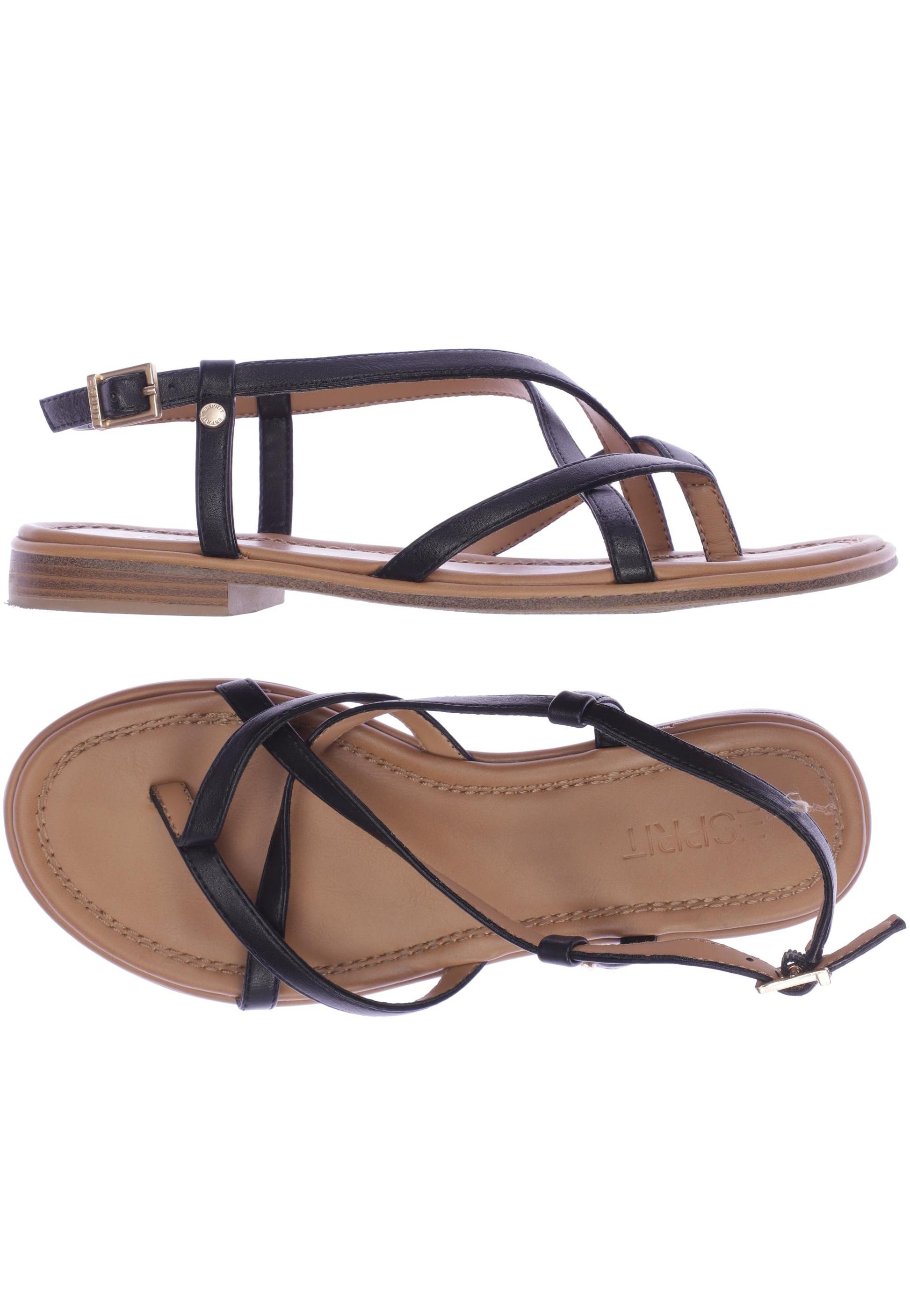 

Esprit Damen Sandale, schwarz, Gr. 37