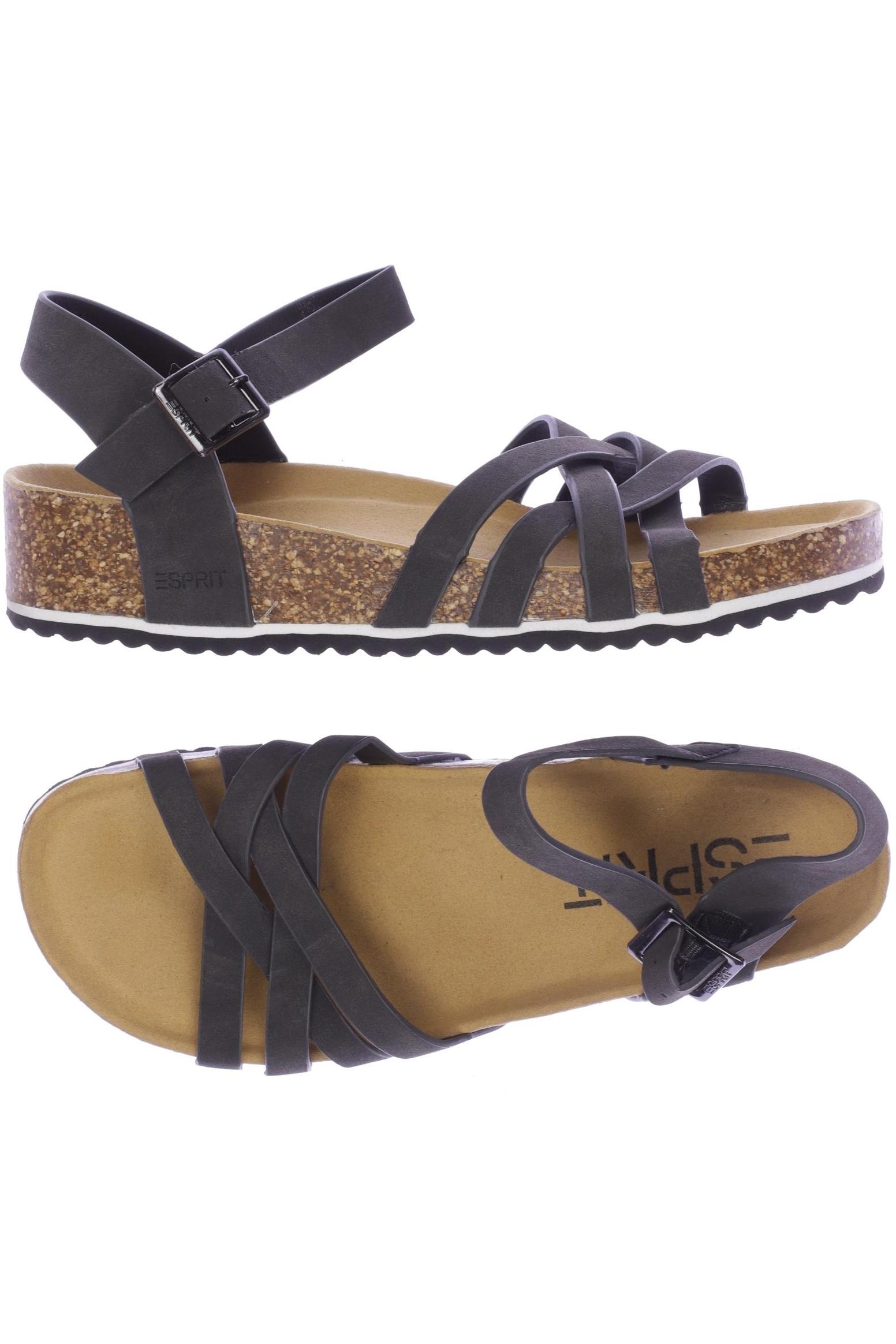 

Esprit Damen Sandale, grau, Gr. 37