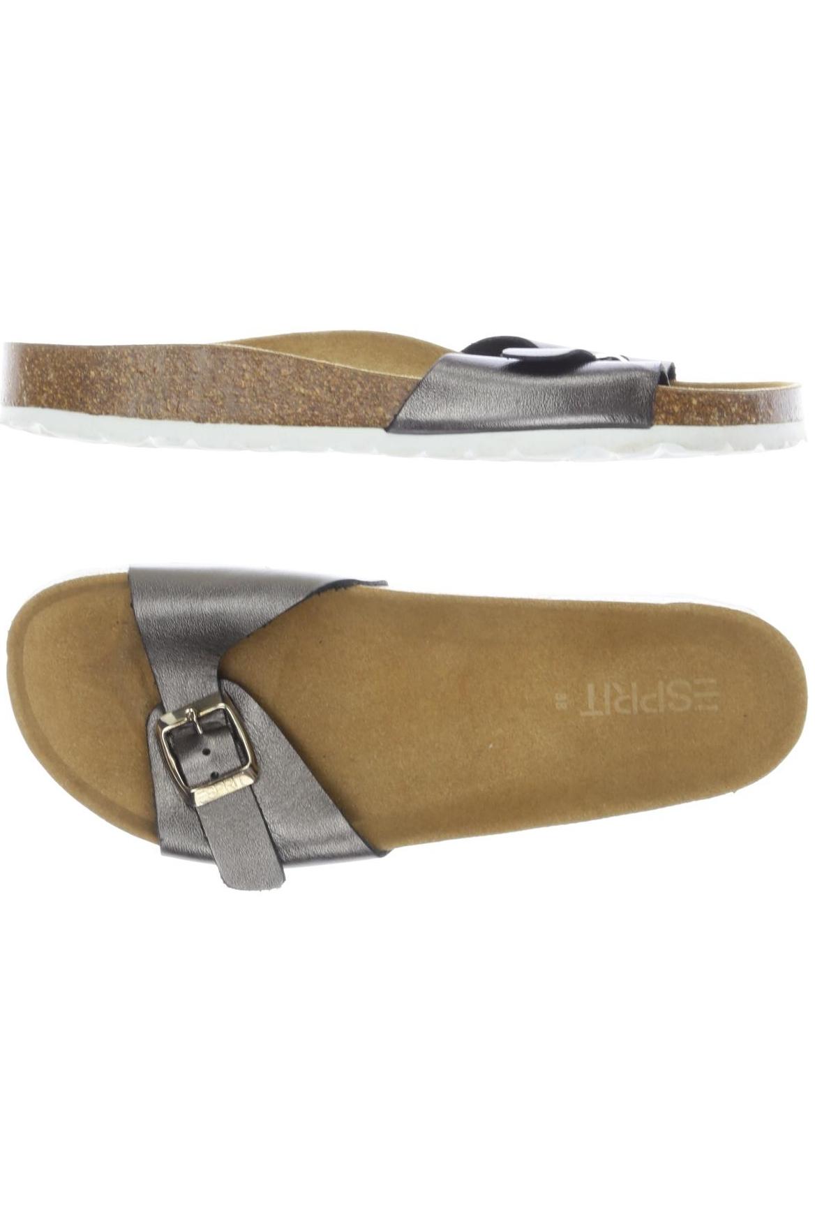 

Esprit Damen Sandale, grau, Gr. 38