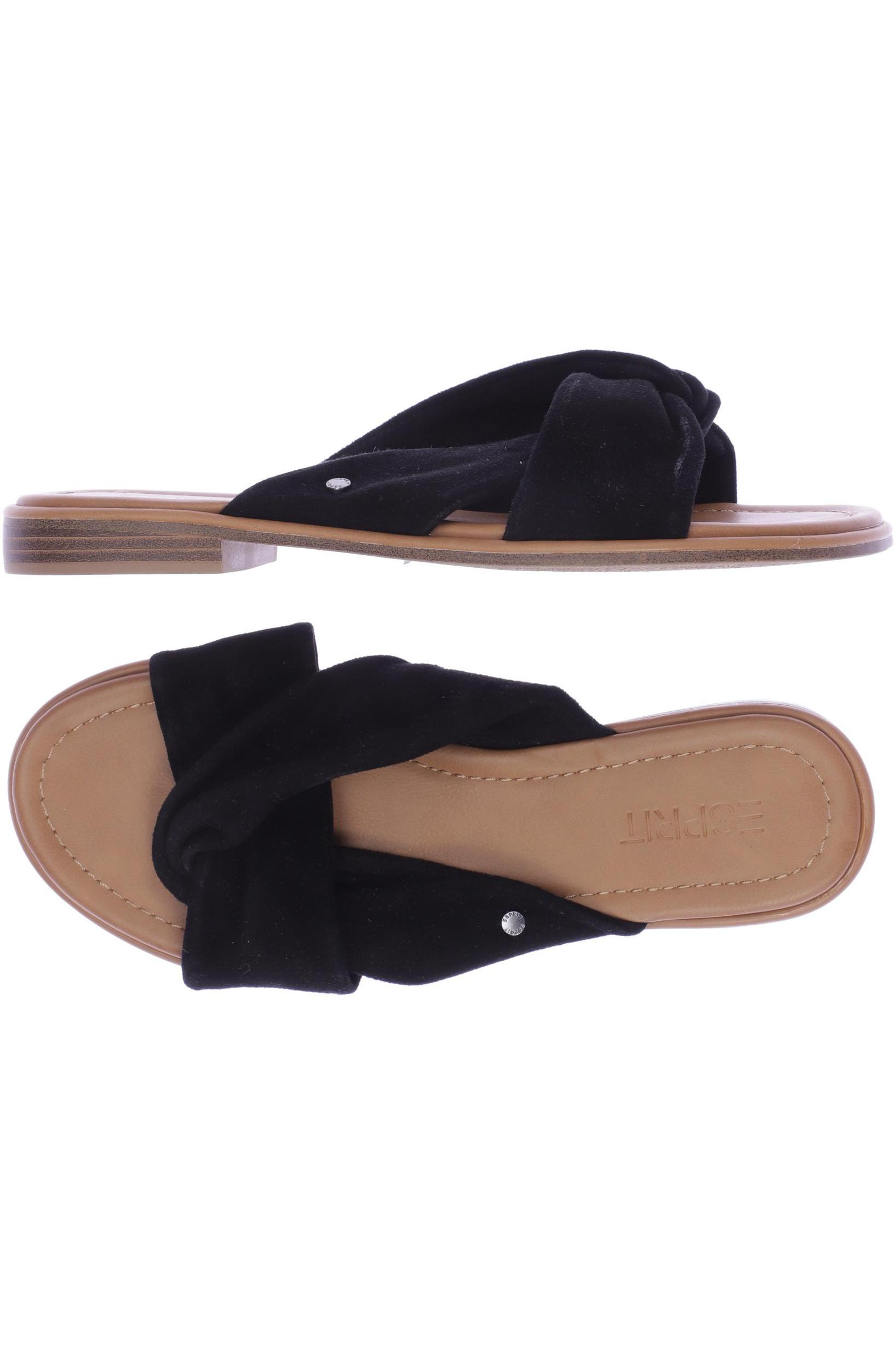 

Esprit Damen Sandale, schwarz, Gr. 37