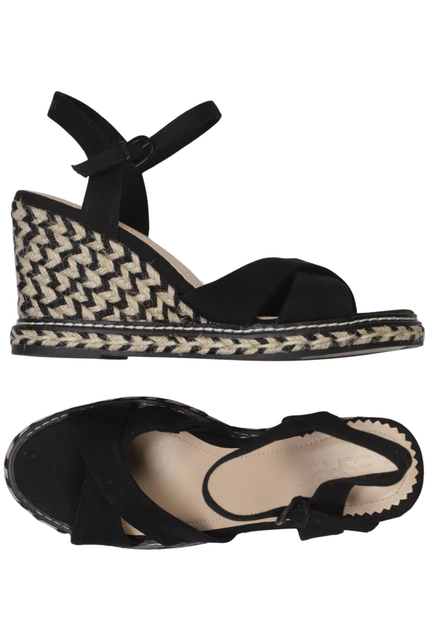 

Esprit Damen Sandale, schwarz, Gr. 39