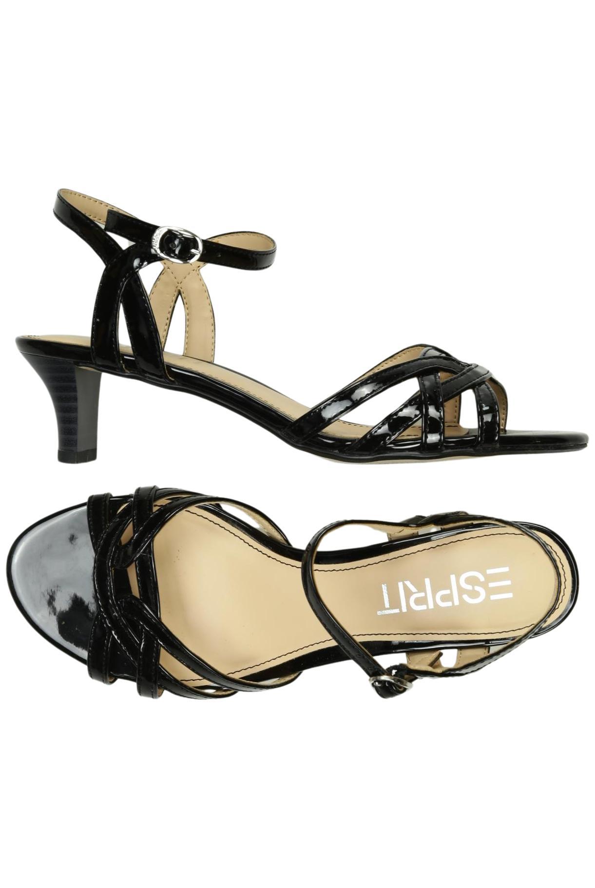 

Esprit Damen Sandale, schwarz, Gr. 37