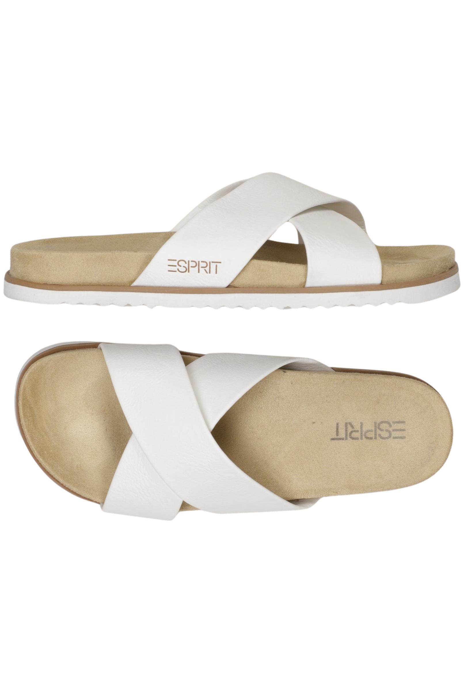 

Esprit Damen Sandale, weiß, Gr. 39