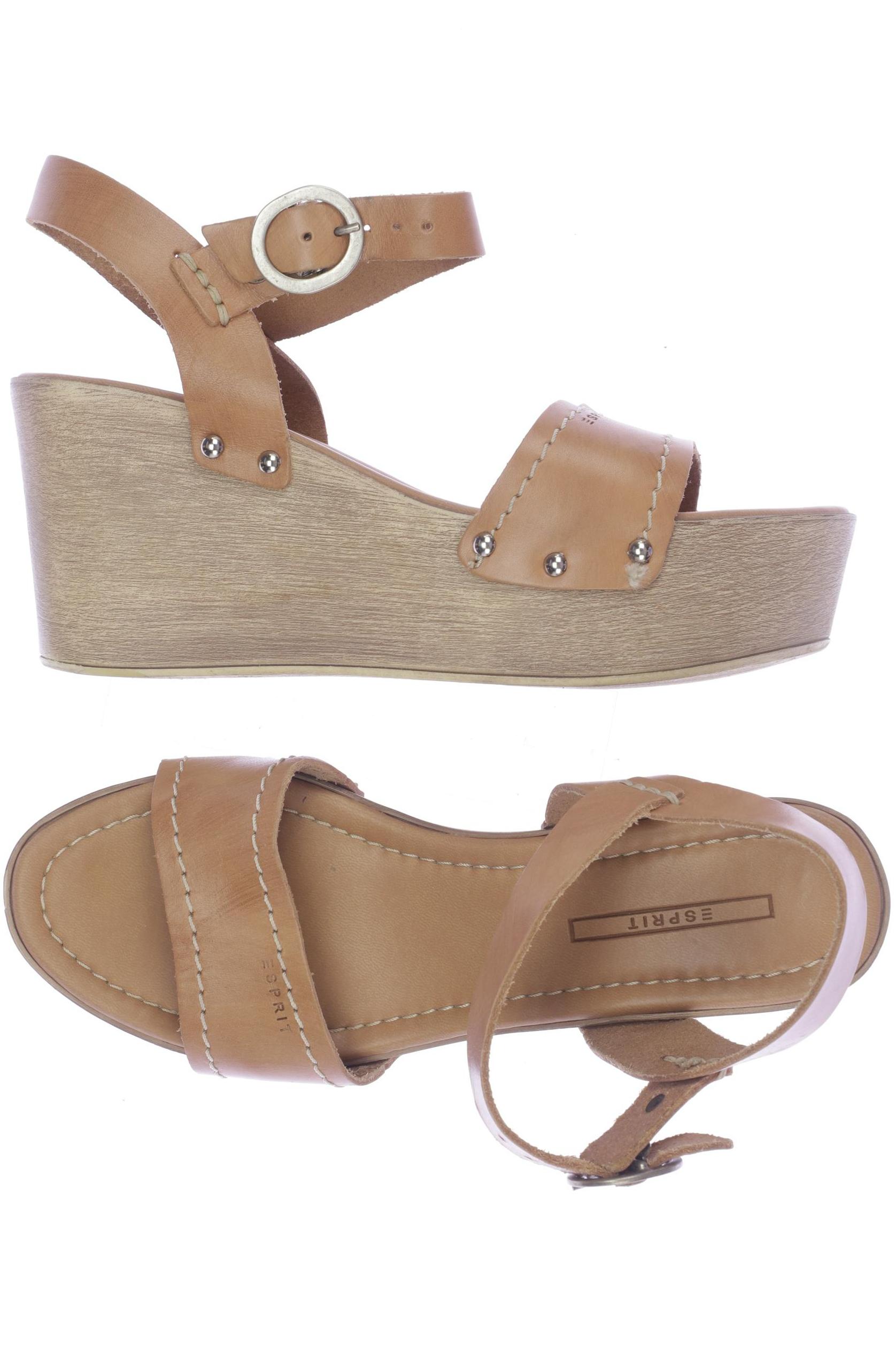 

Esprit Damen Sandale, braun, Gr. 38