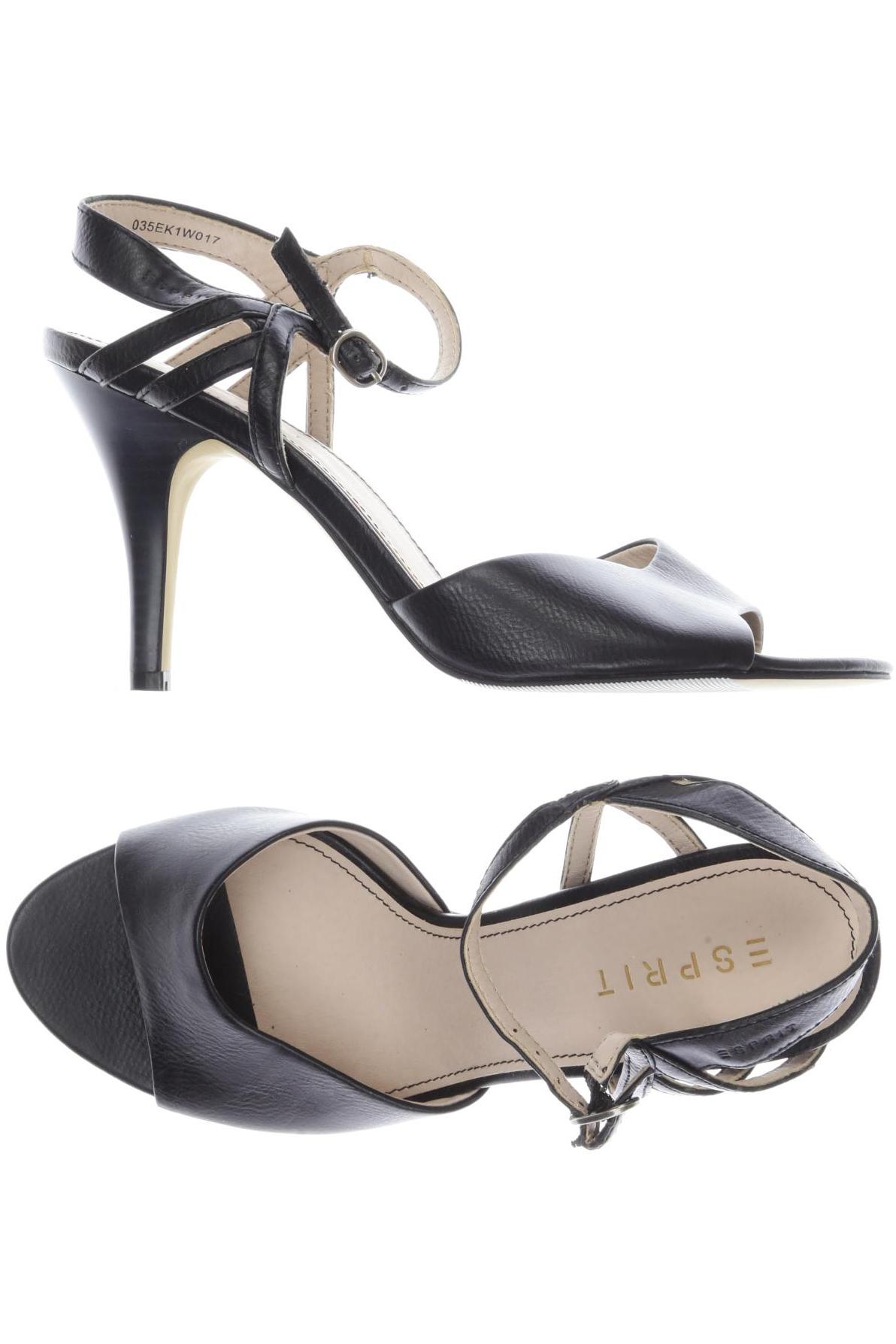 

Esprit Damen Sandale, schwarz, Gr. 39