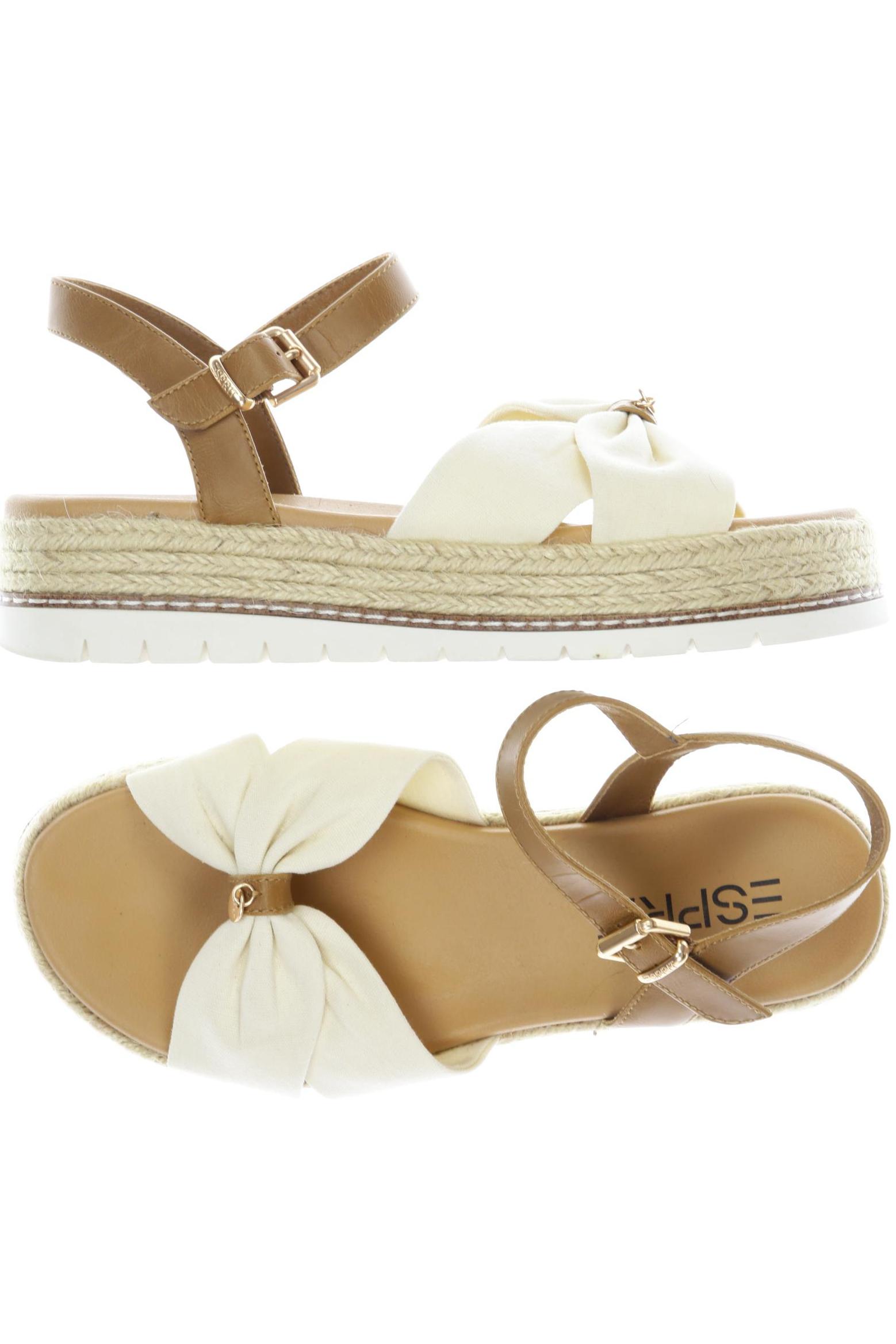 

Esprit Damen Sandale, beige, Gr. 37