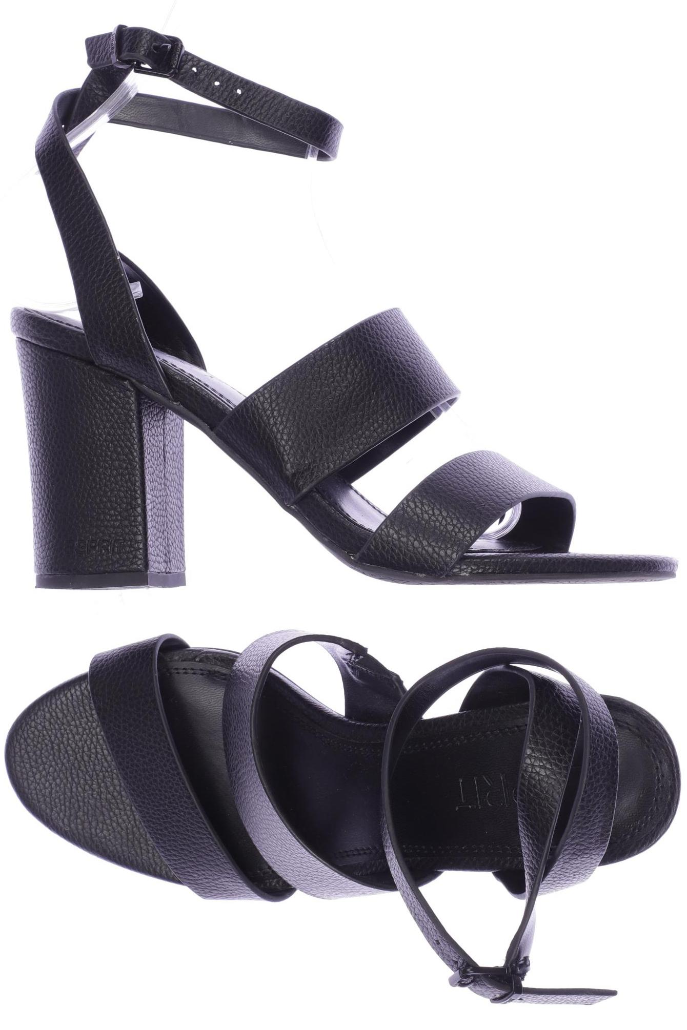 

Esprit Damen Sandale, schwarz, Gr. 37