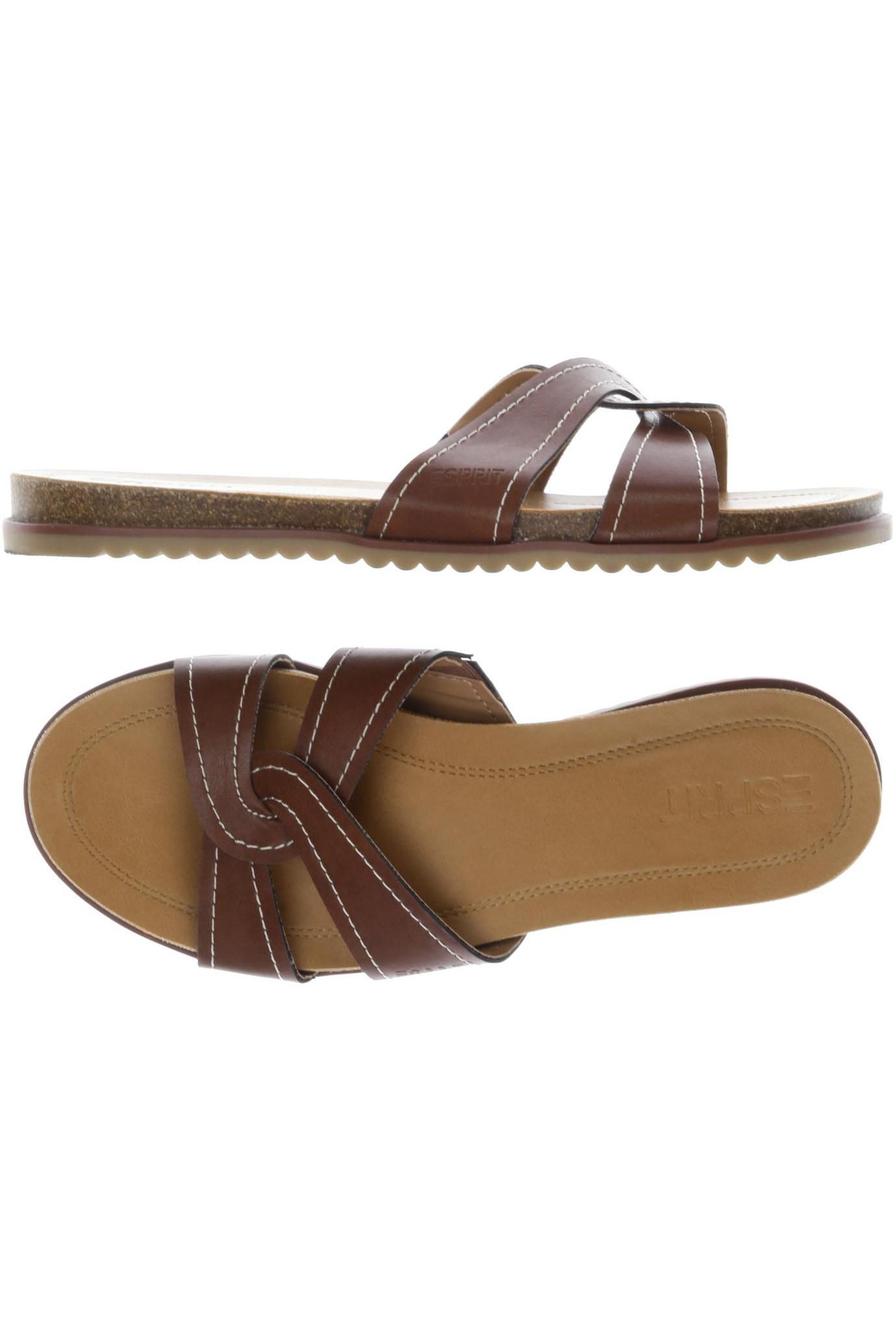 

Esprit Damen Sandale, braun, Gr. 38