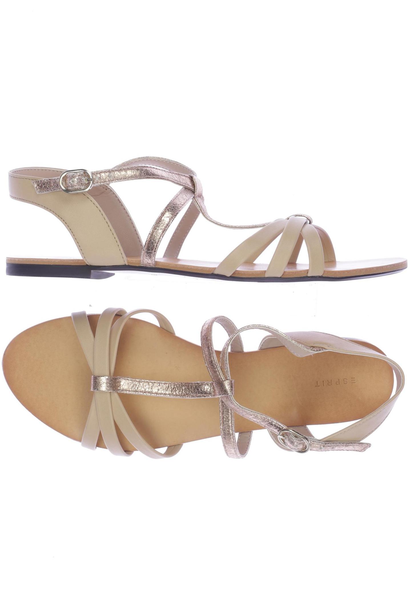 

Esprit Damen Sandale, beige, Gr. 39