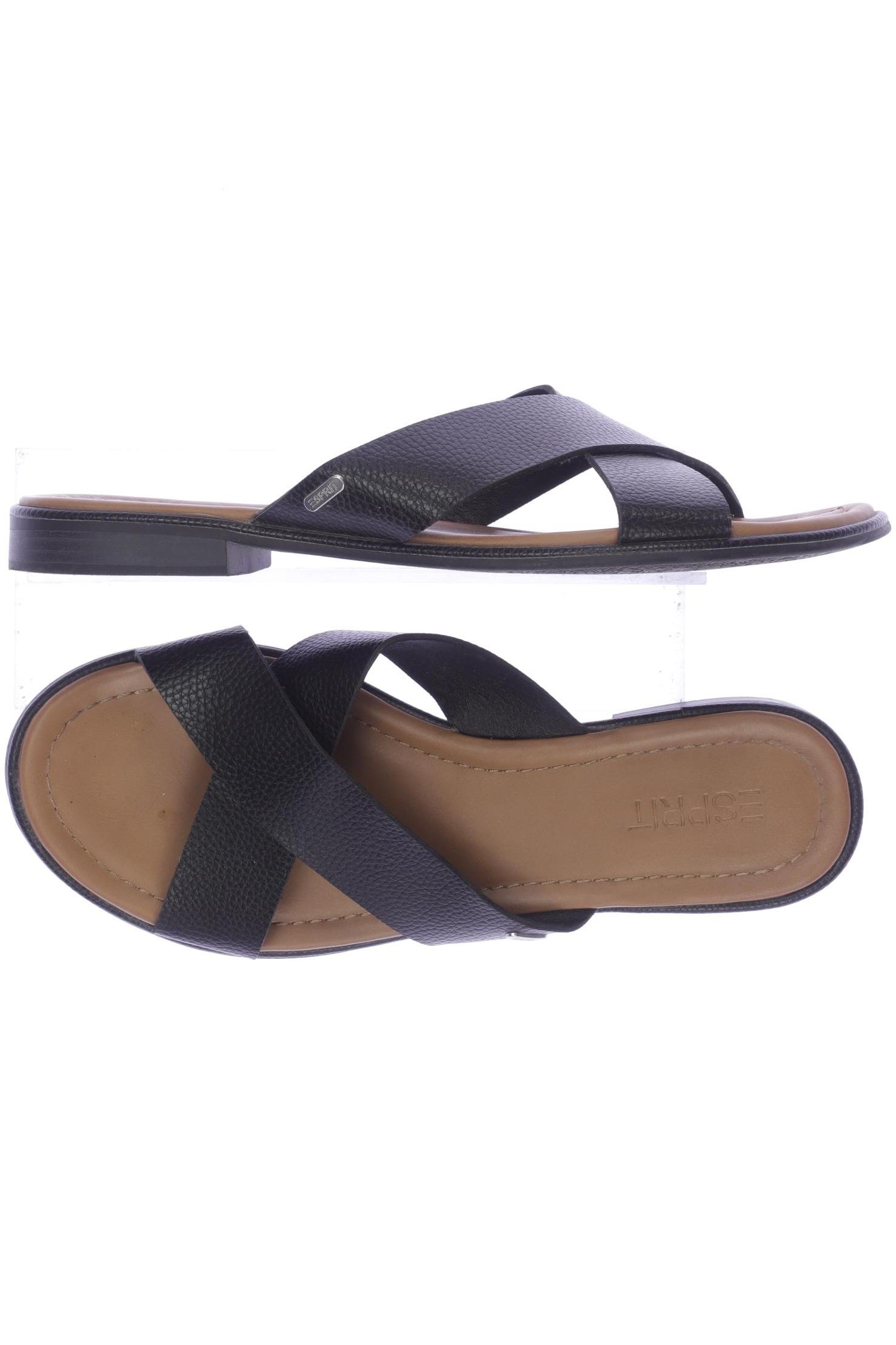 

Esprit Damen Sandale, schwarz, Gr. 39