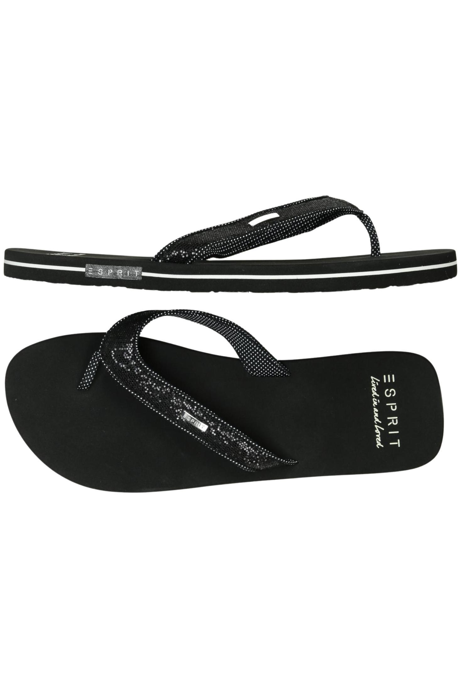 

Esprit Damen Sandale, schwarz, Gr. 41