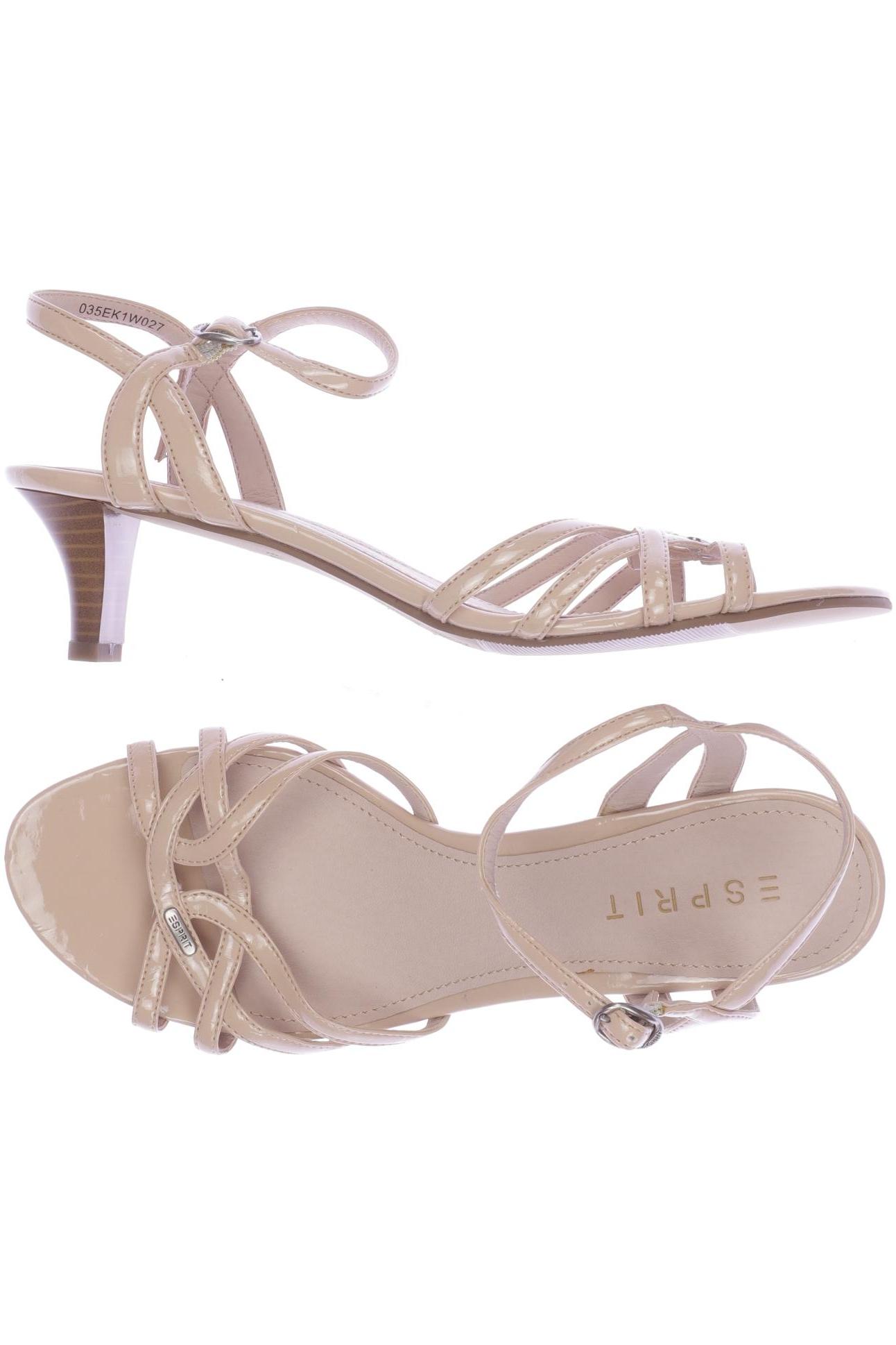 

Esprit Damen Sandale, beige, Gr. 39