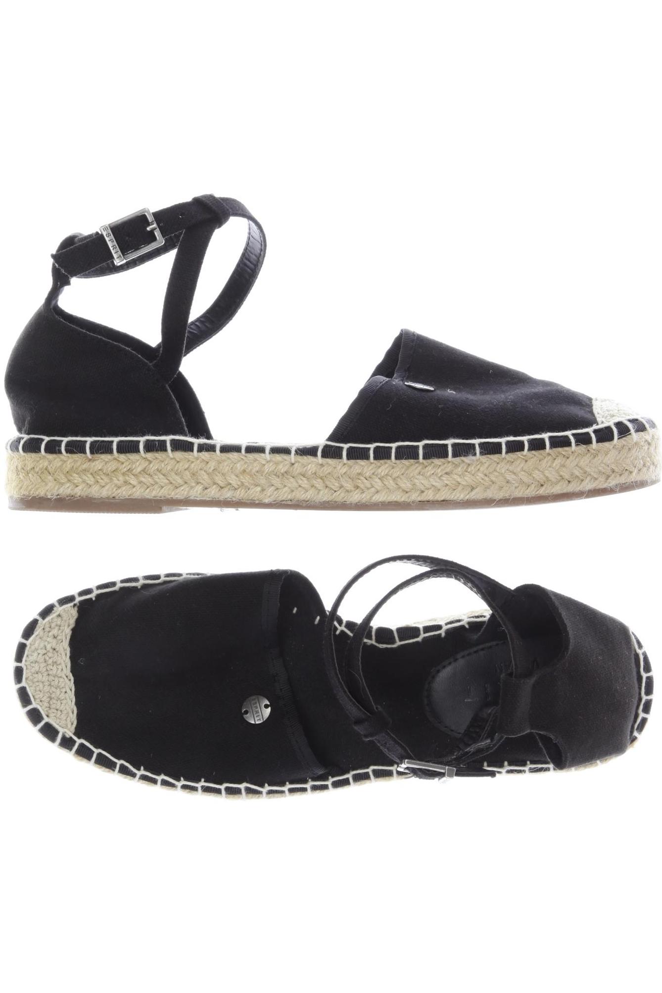 

Esprit Damen Sandale, schwarz, Gr. 38
