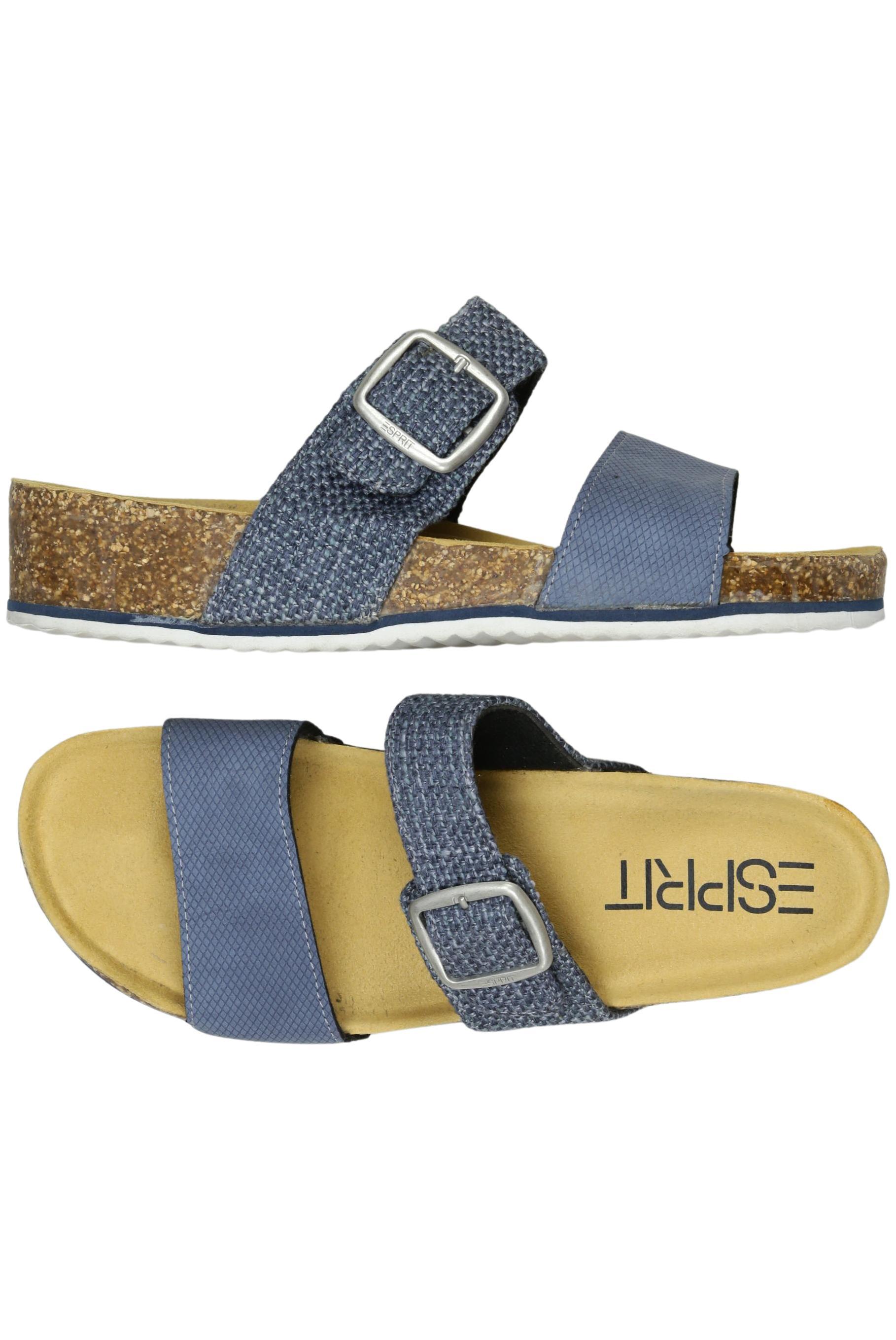 

Esprit Damen Sandale, blau, Gr. 40