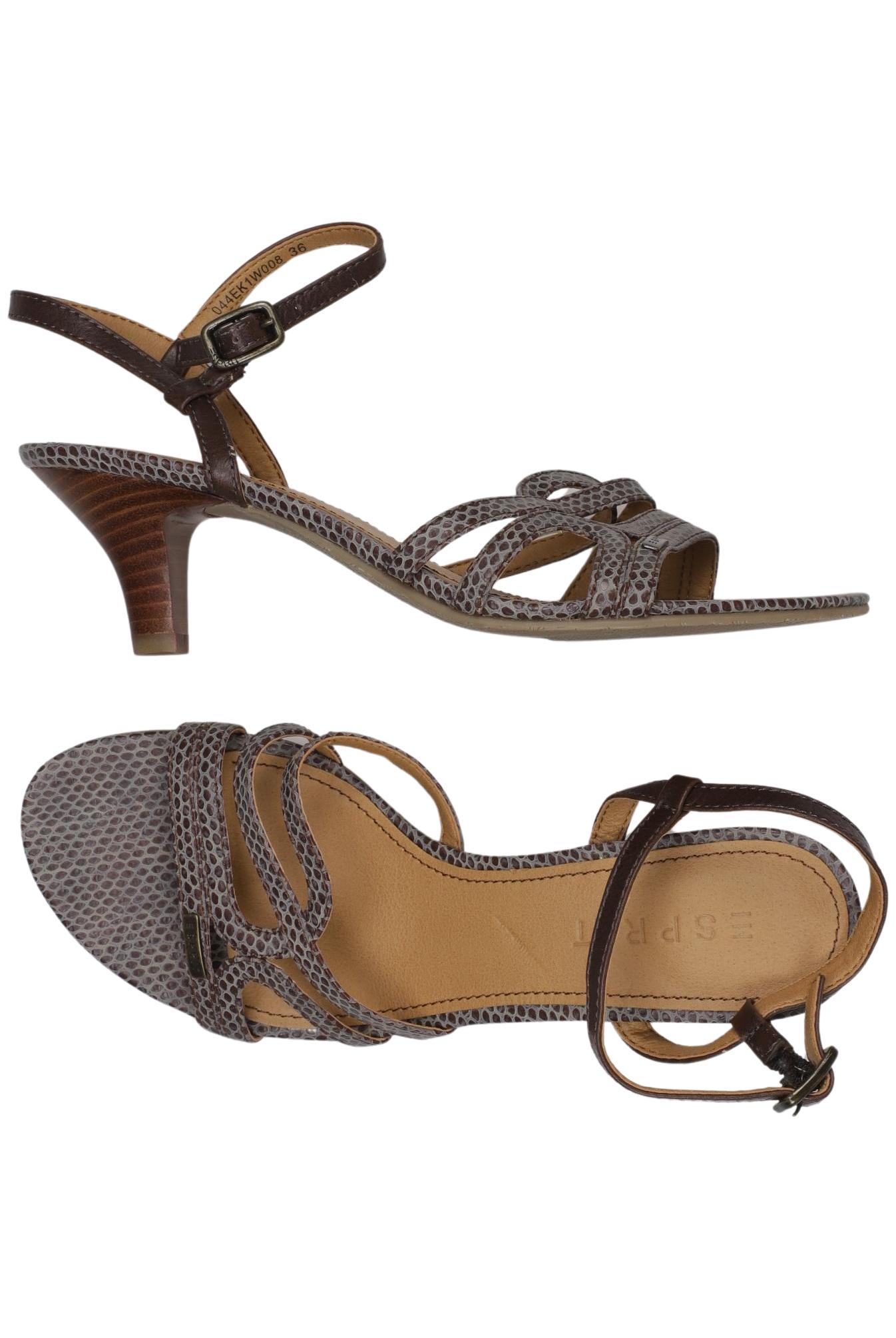 

Esprit Damen Sandale, braun, Gr. 36