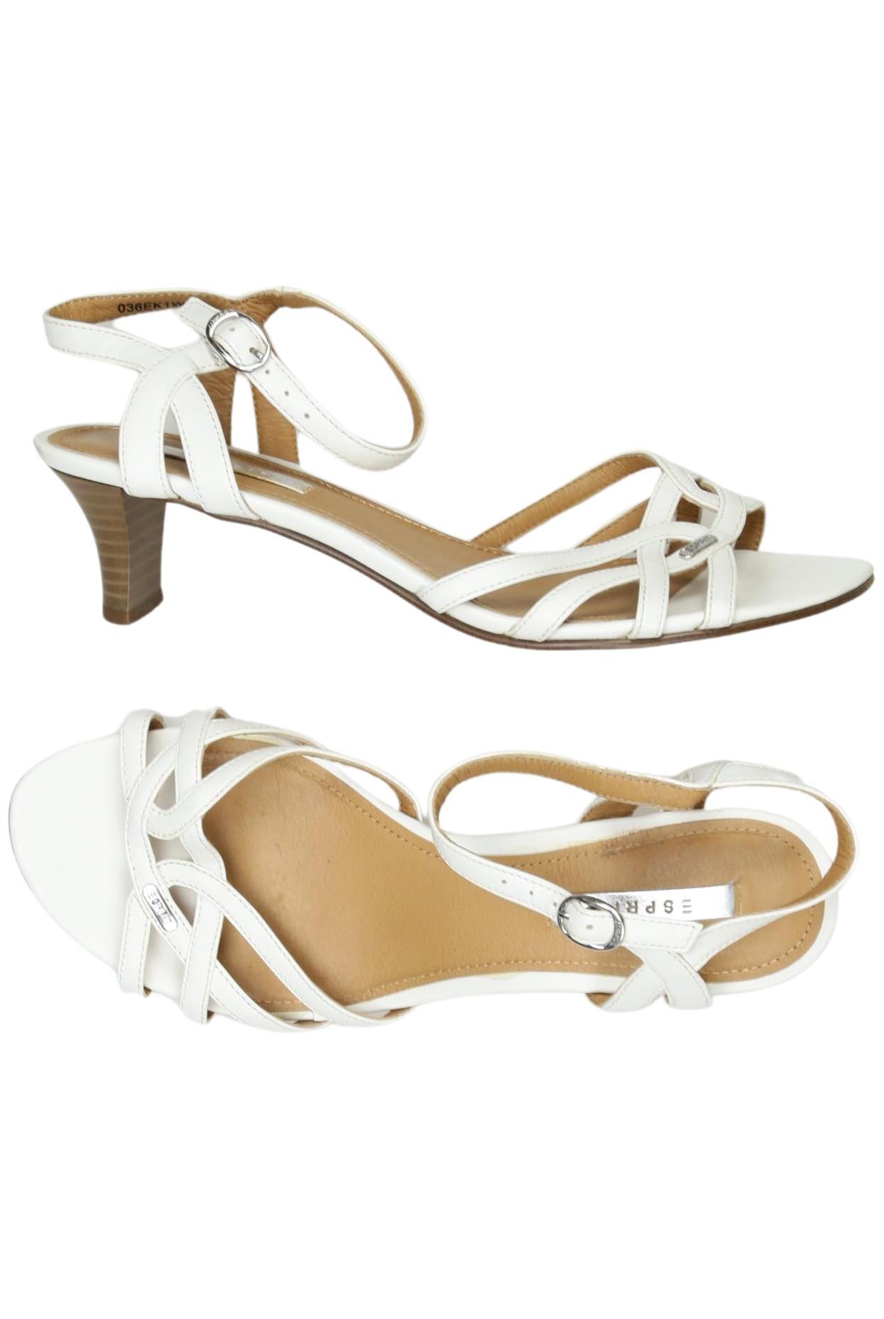 

Esprit Damen Sandale, weiß, Gr. 37