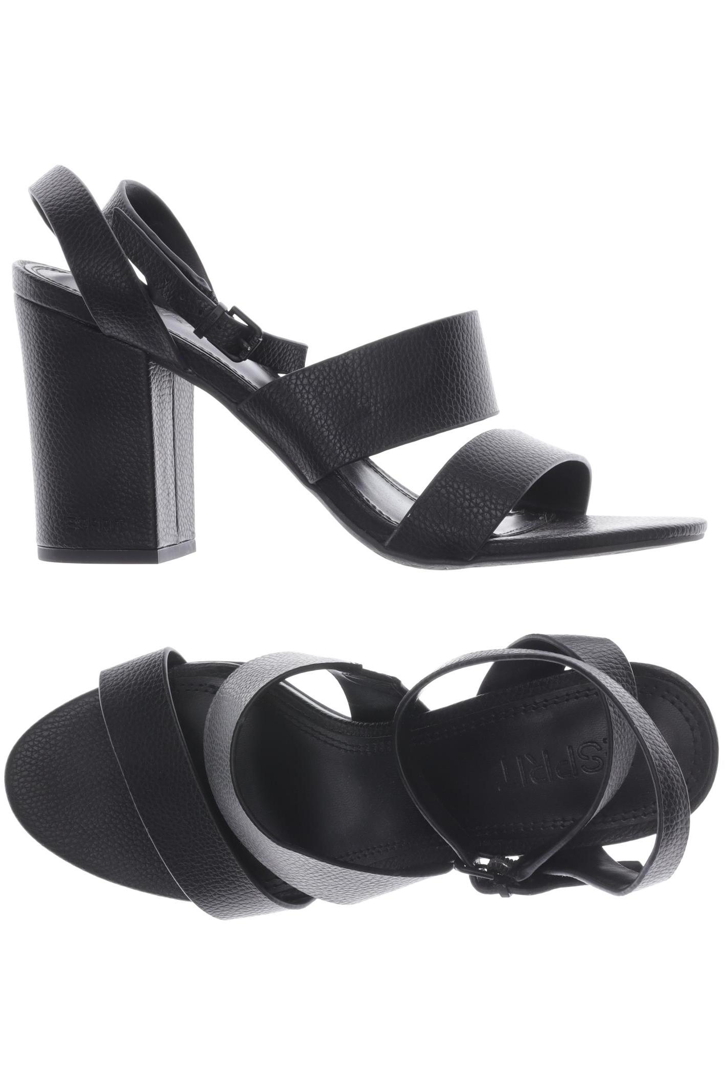 

Esprit Damen Sandale, schwarz, Gr. 40