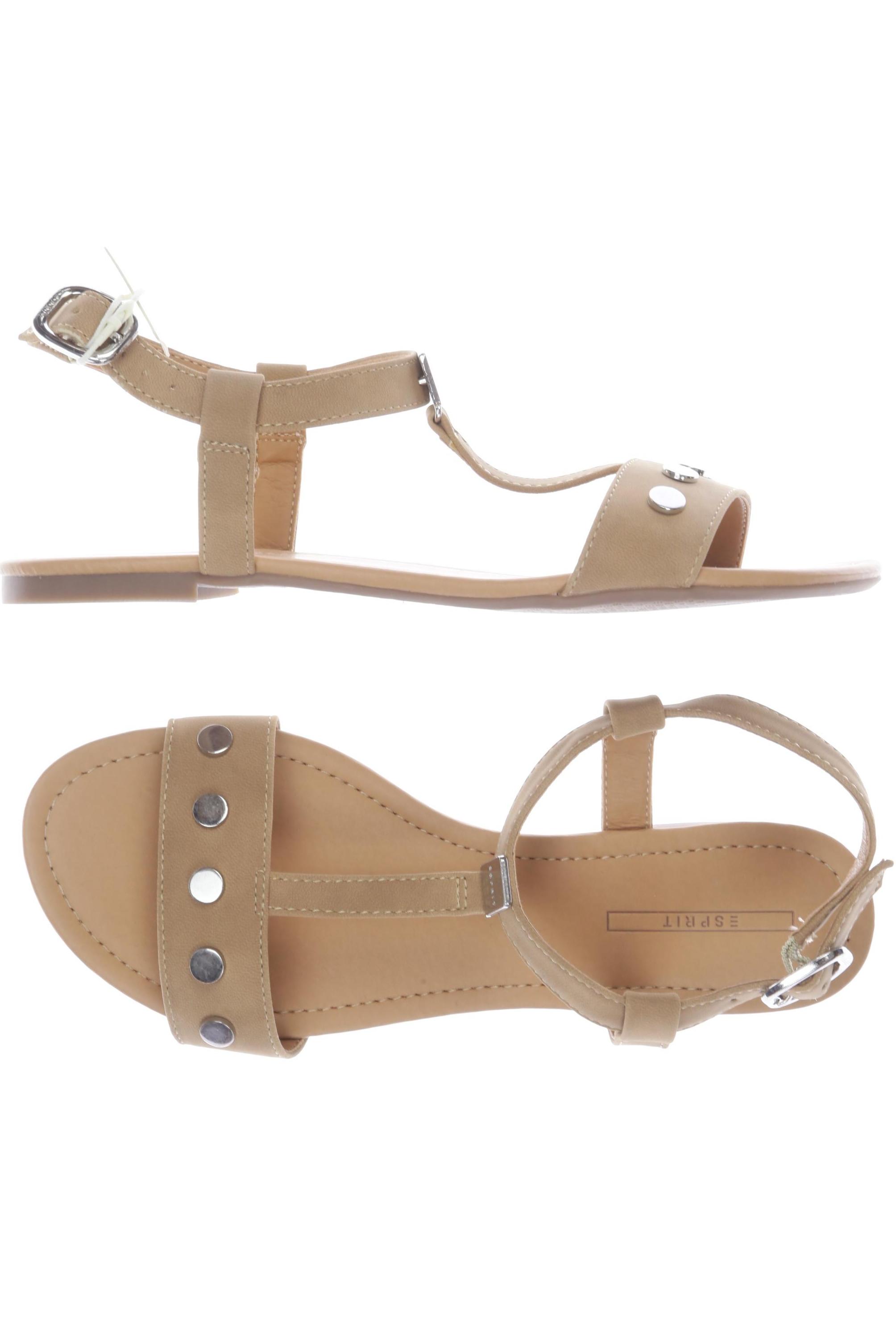 

Esprit Damen Sandale, beige, Gr. 39