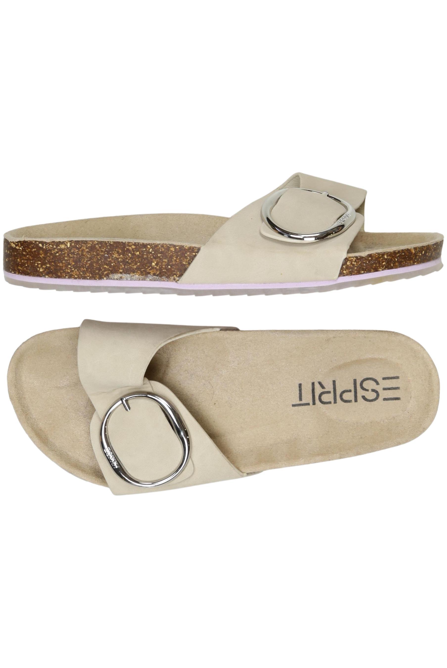 

Esprit Damen Sandale, beige, Gr. 38