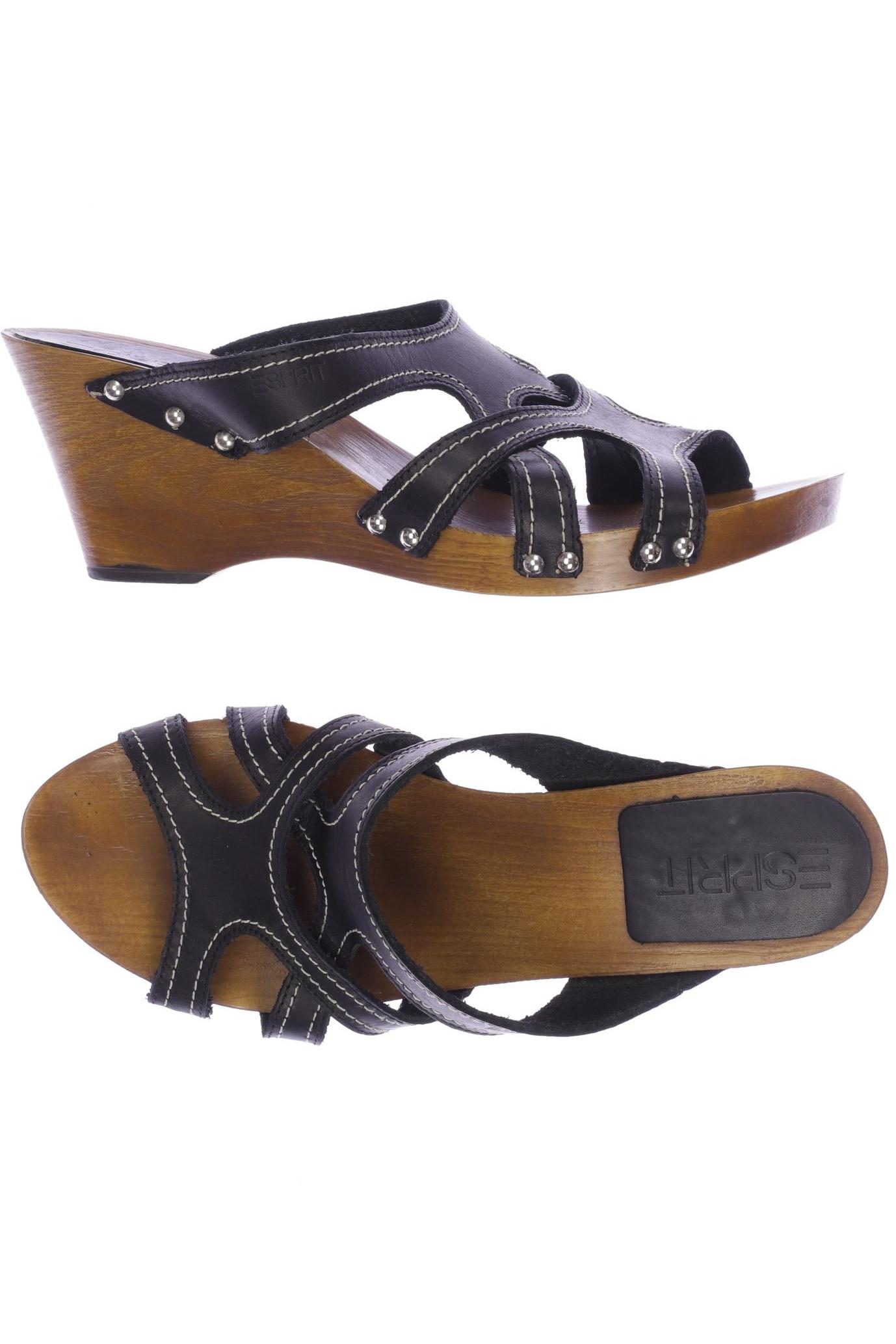 

Esprit Damen Sandale, schwarz, Gr. 41