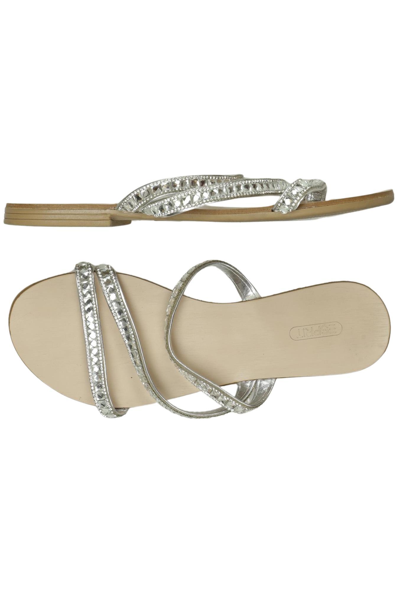 

Esprit Damen Sandale, silber, Gr. 38