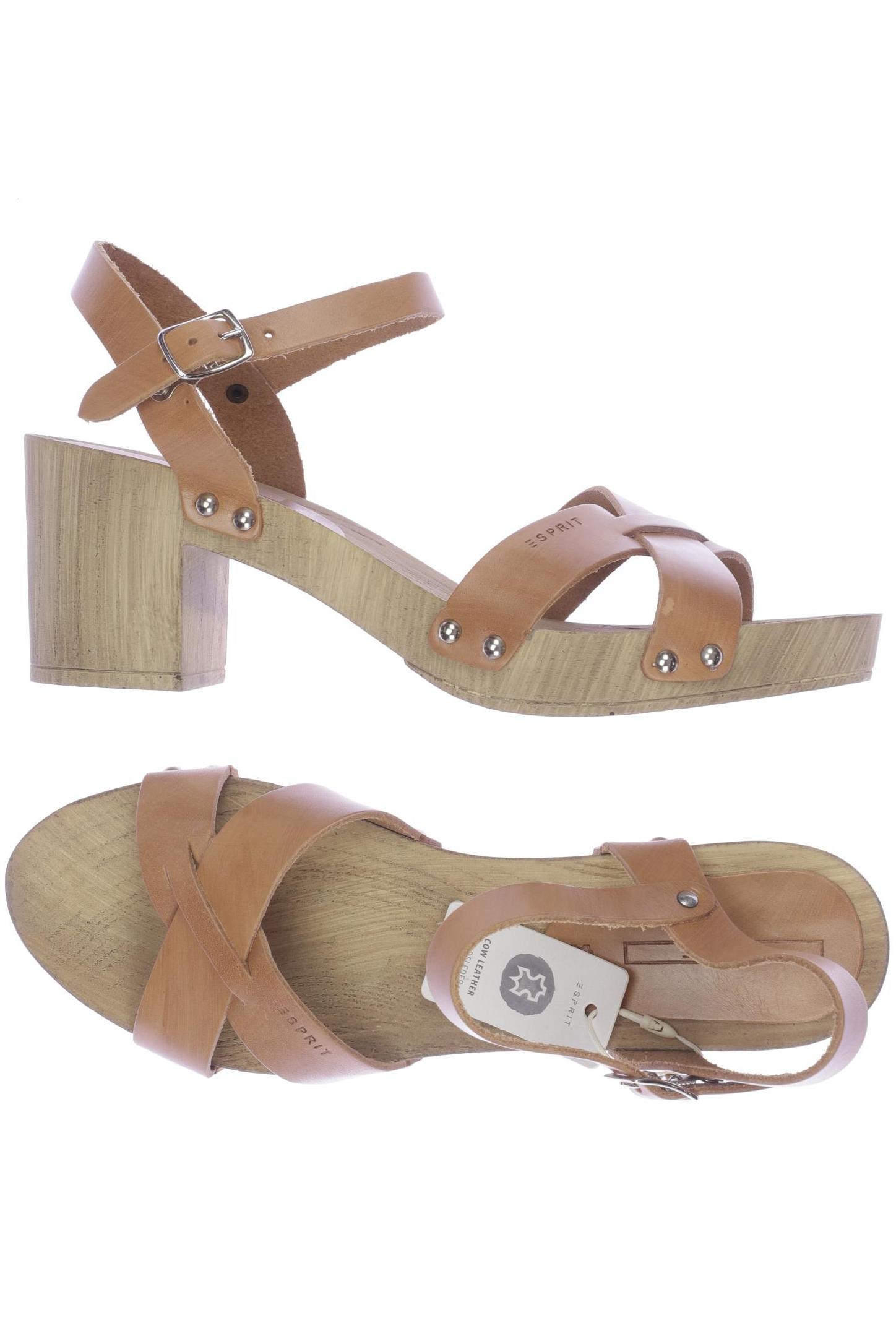 

Esprit Damen Sandale, beige, Gr. 39