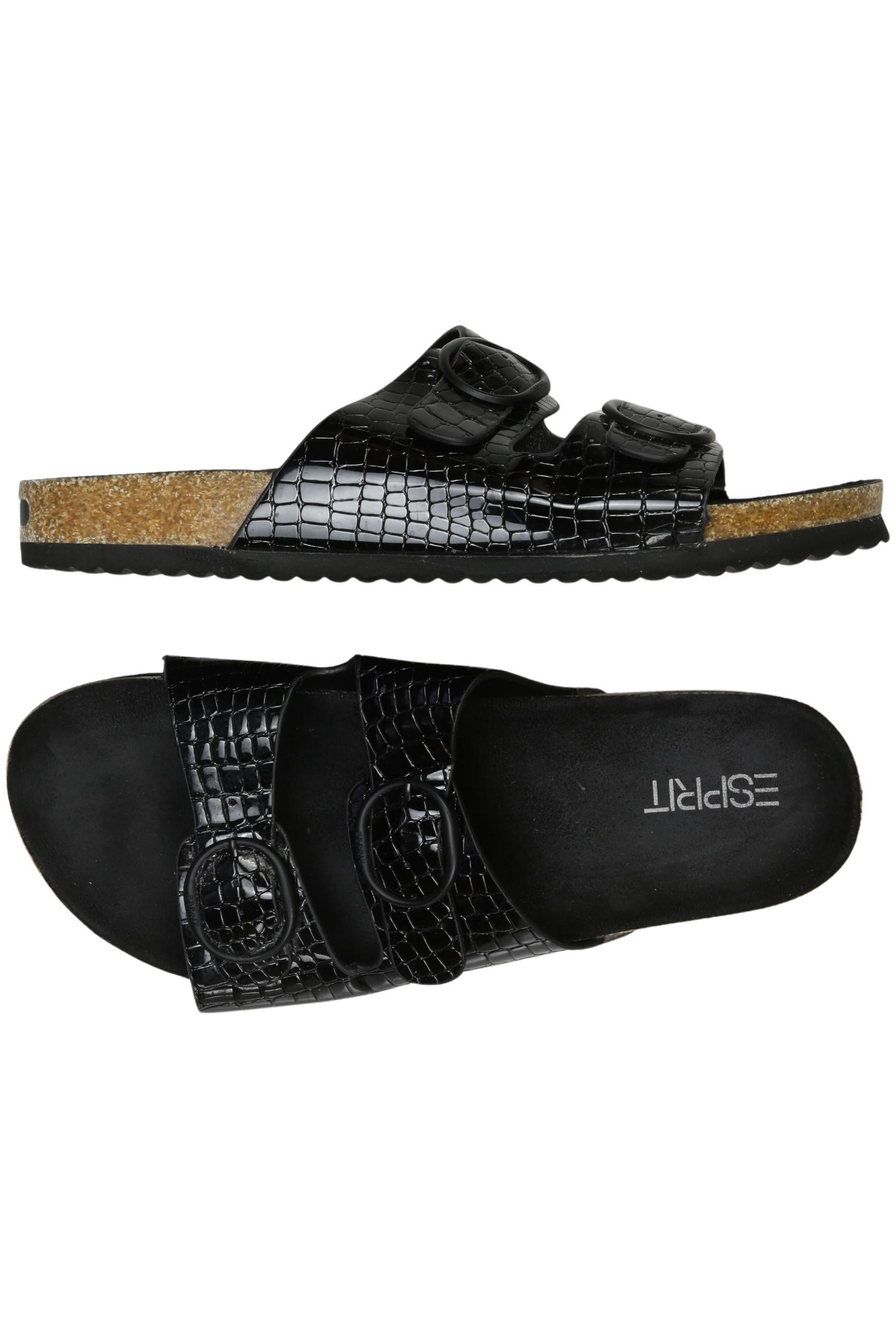 

Esprit Damen Sandale, schwarz, Gr. 42