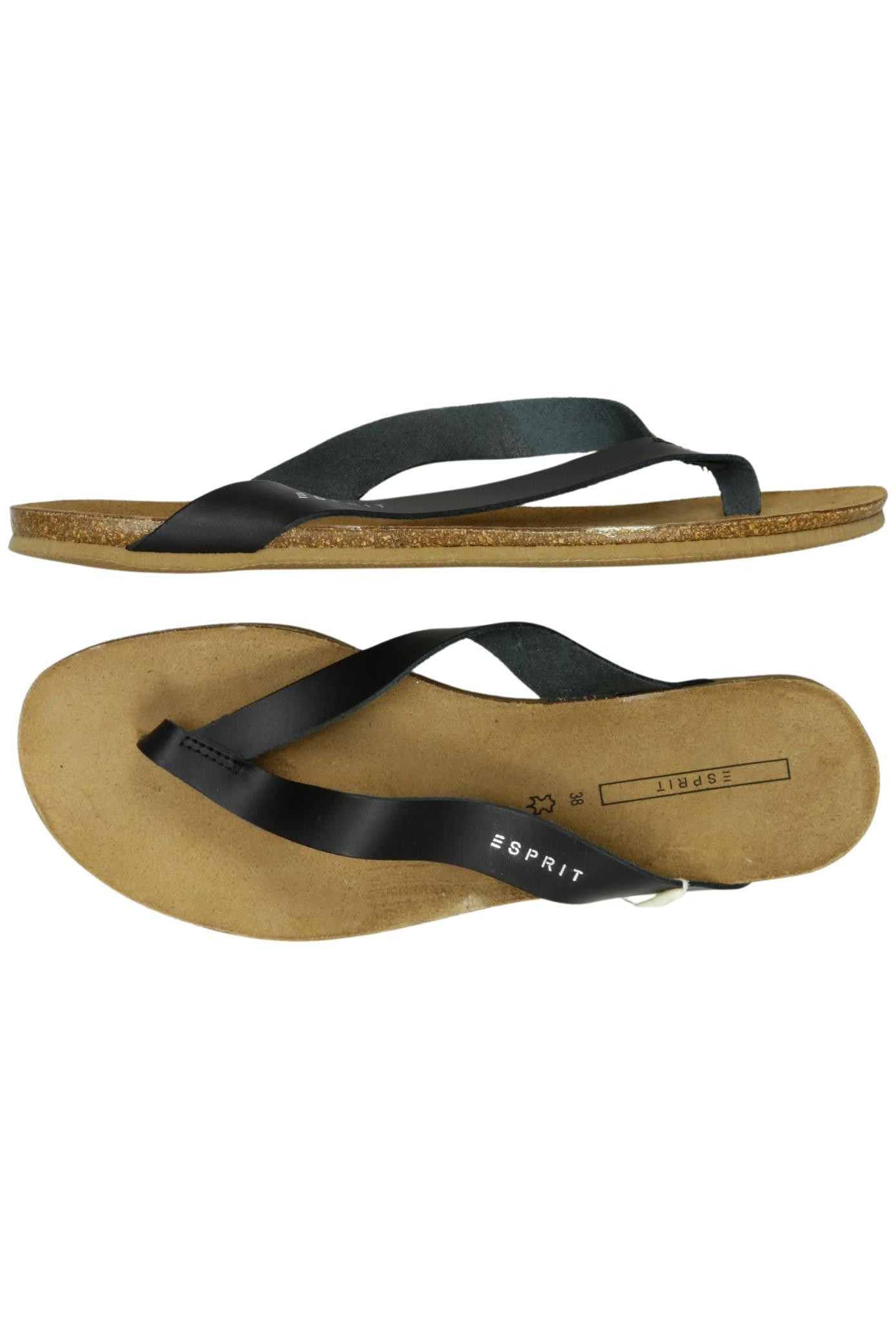 

Esprit Damen Sandale, schwarz, Gr. 38