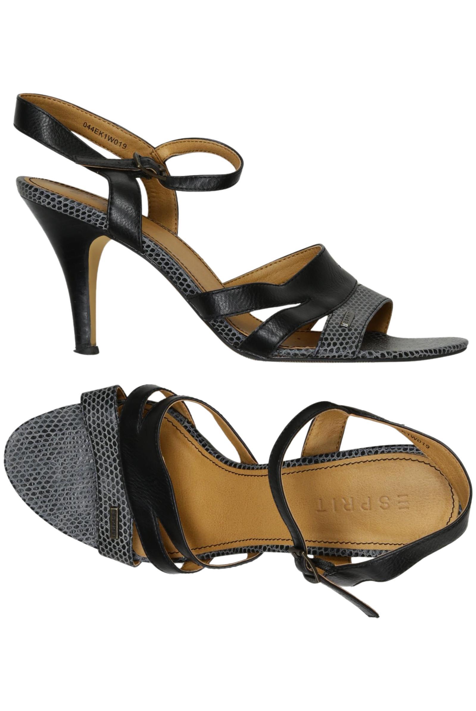 

Esprit Damen Sandale, schwarz, Gr. 40