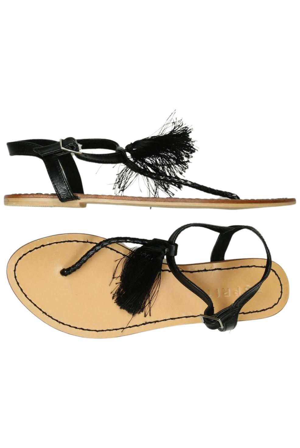 

Esprit Damen Sandale, schwarz, Gr. 37