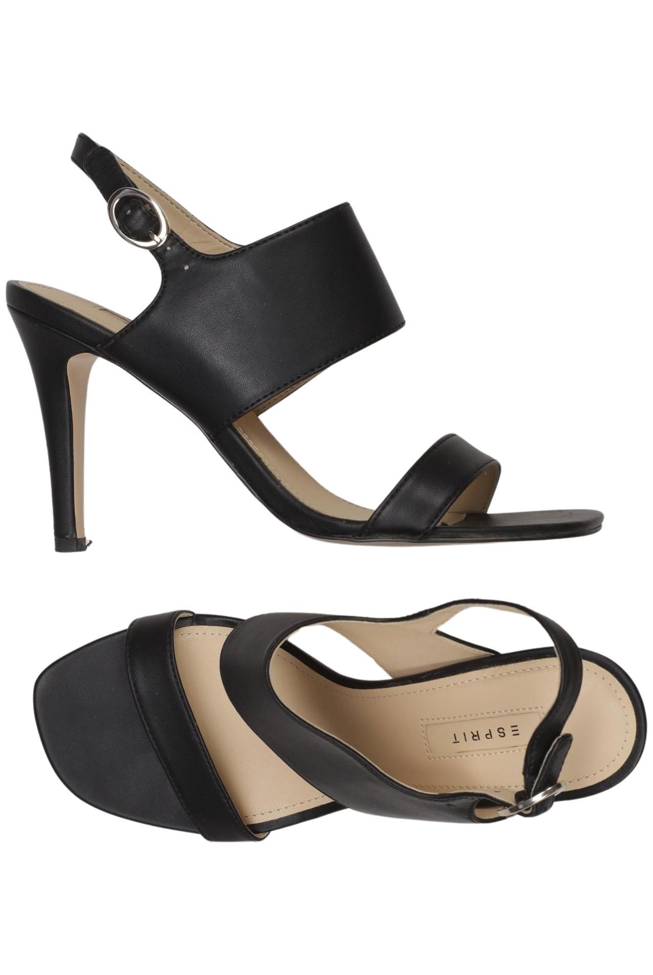 

Esprit Damen Sandale, schwarz, Gr. 37