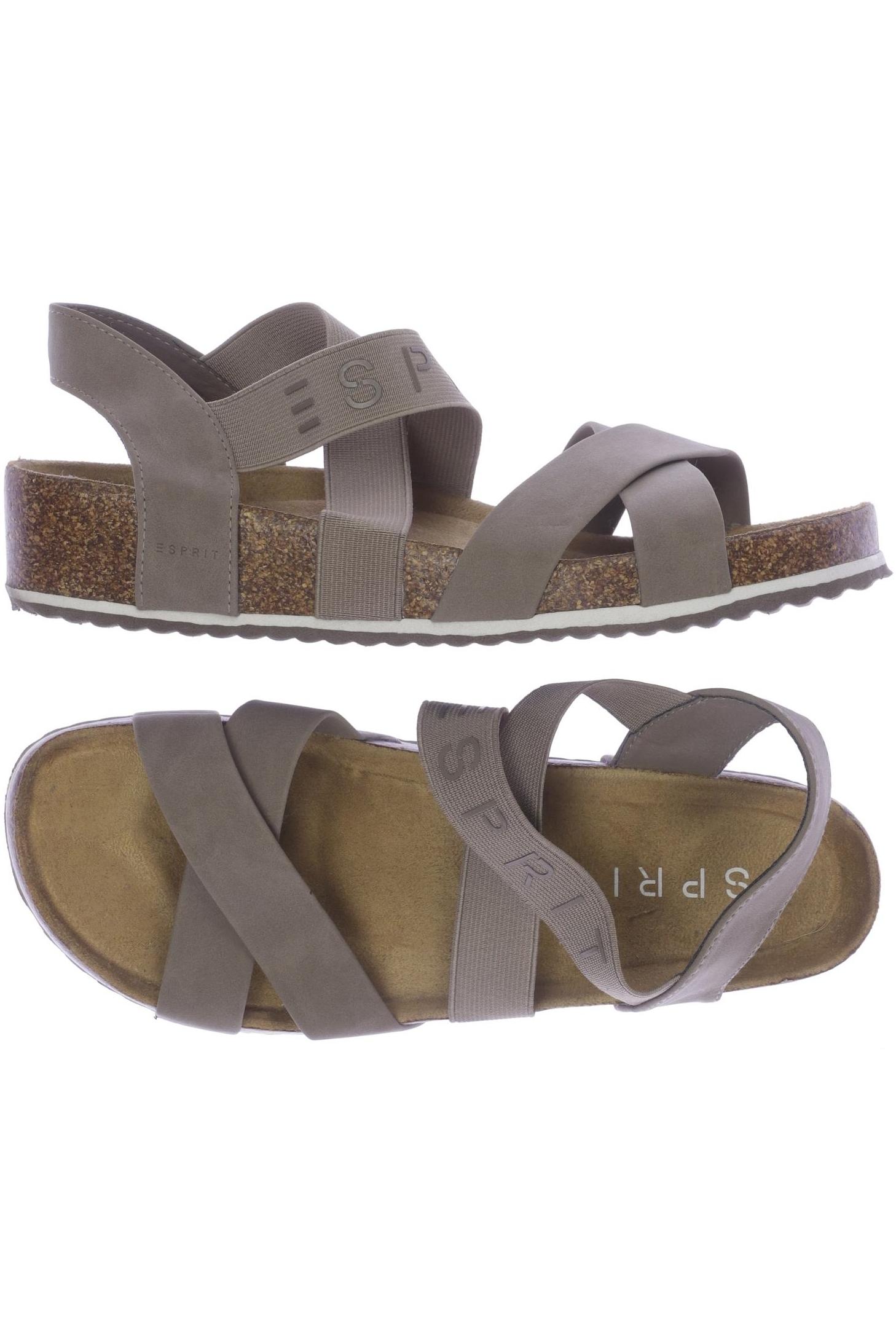 

Esprit Damen Sandale, beige, Gr. 39
