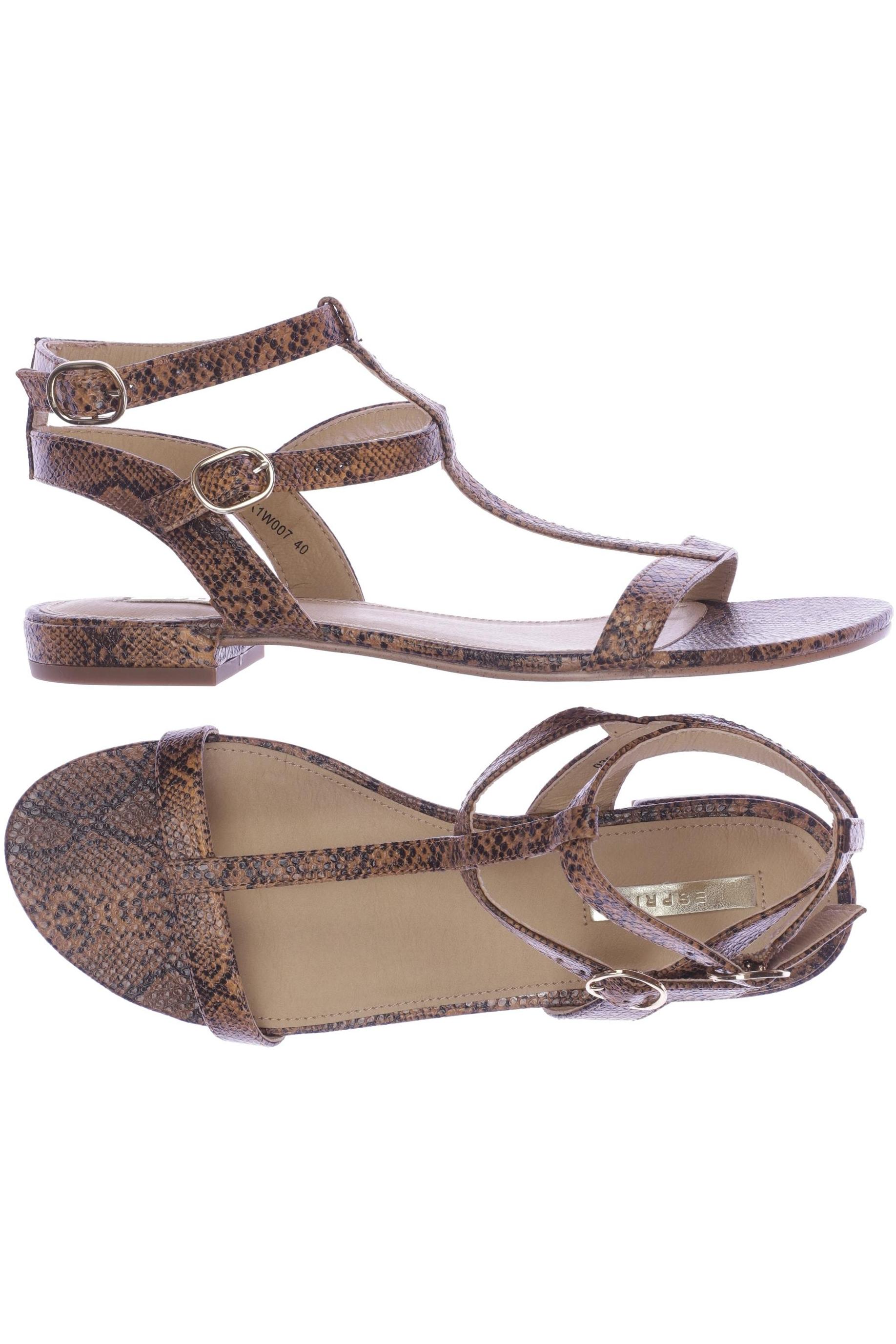 

Esprit Damen Sandale, braun, Gr. 40