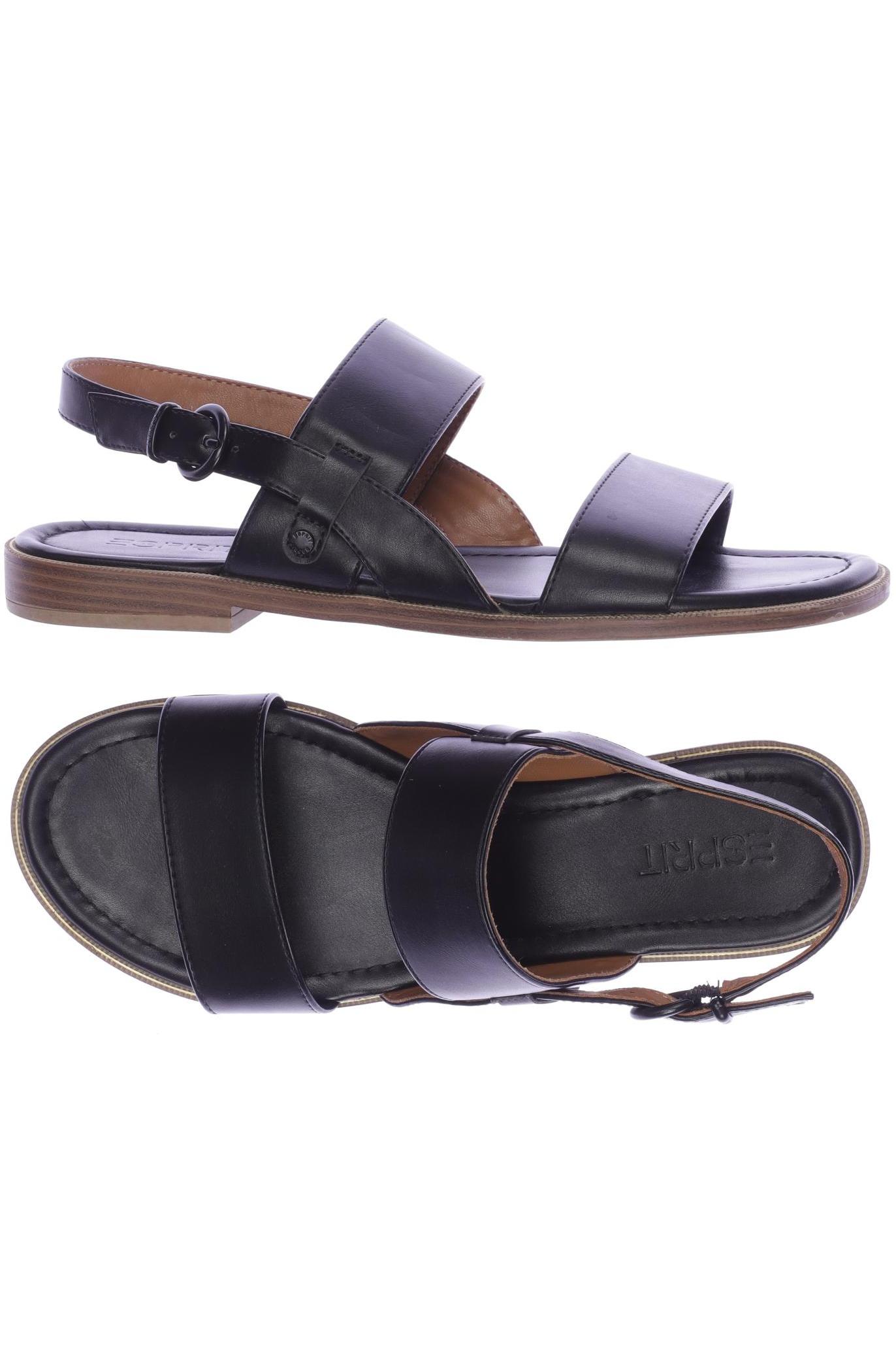 

Esprit Damen Sandale, schwarz, Gr. 39