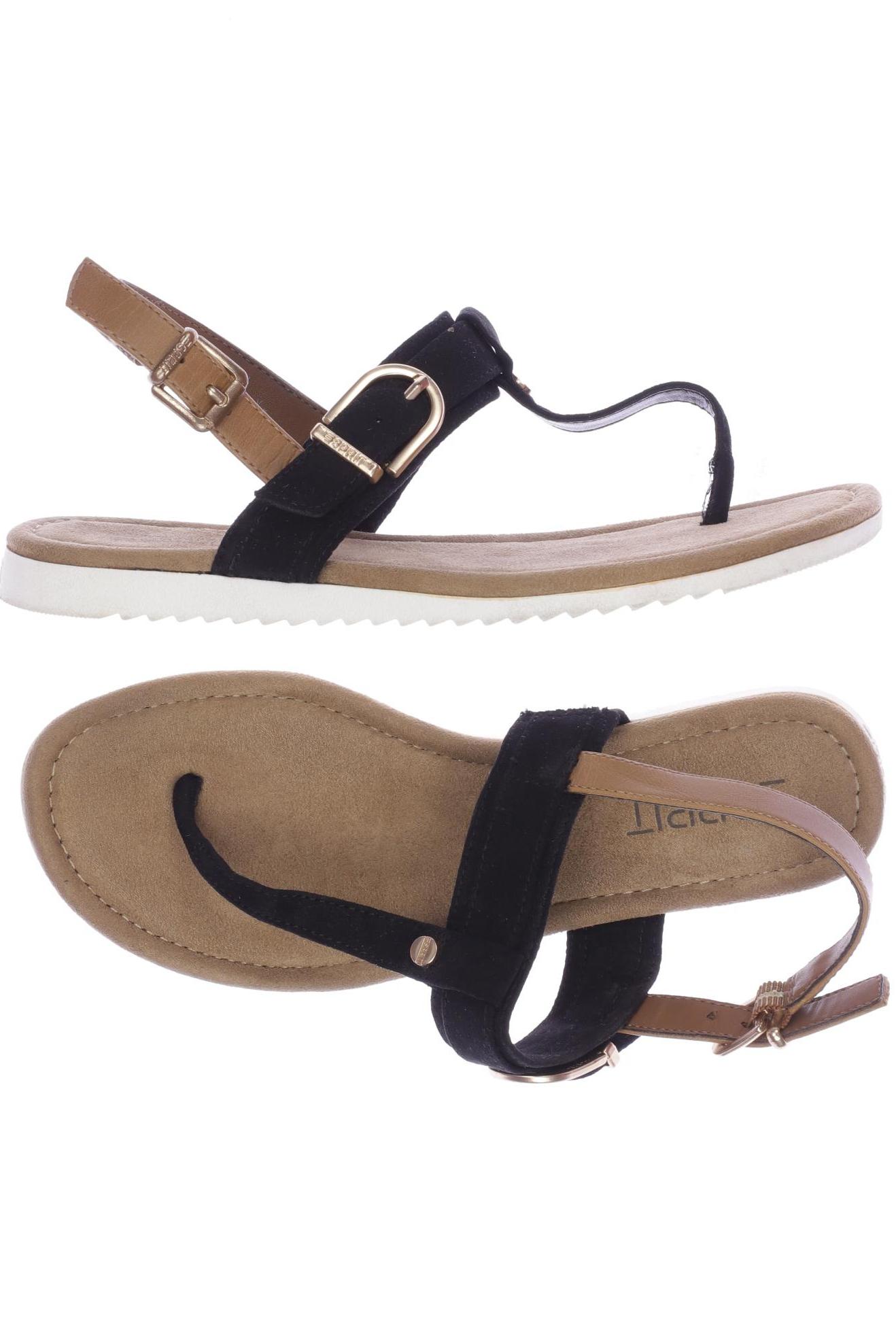 

Esprit Damen Sandale, schwarz