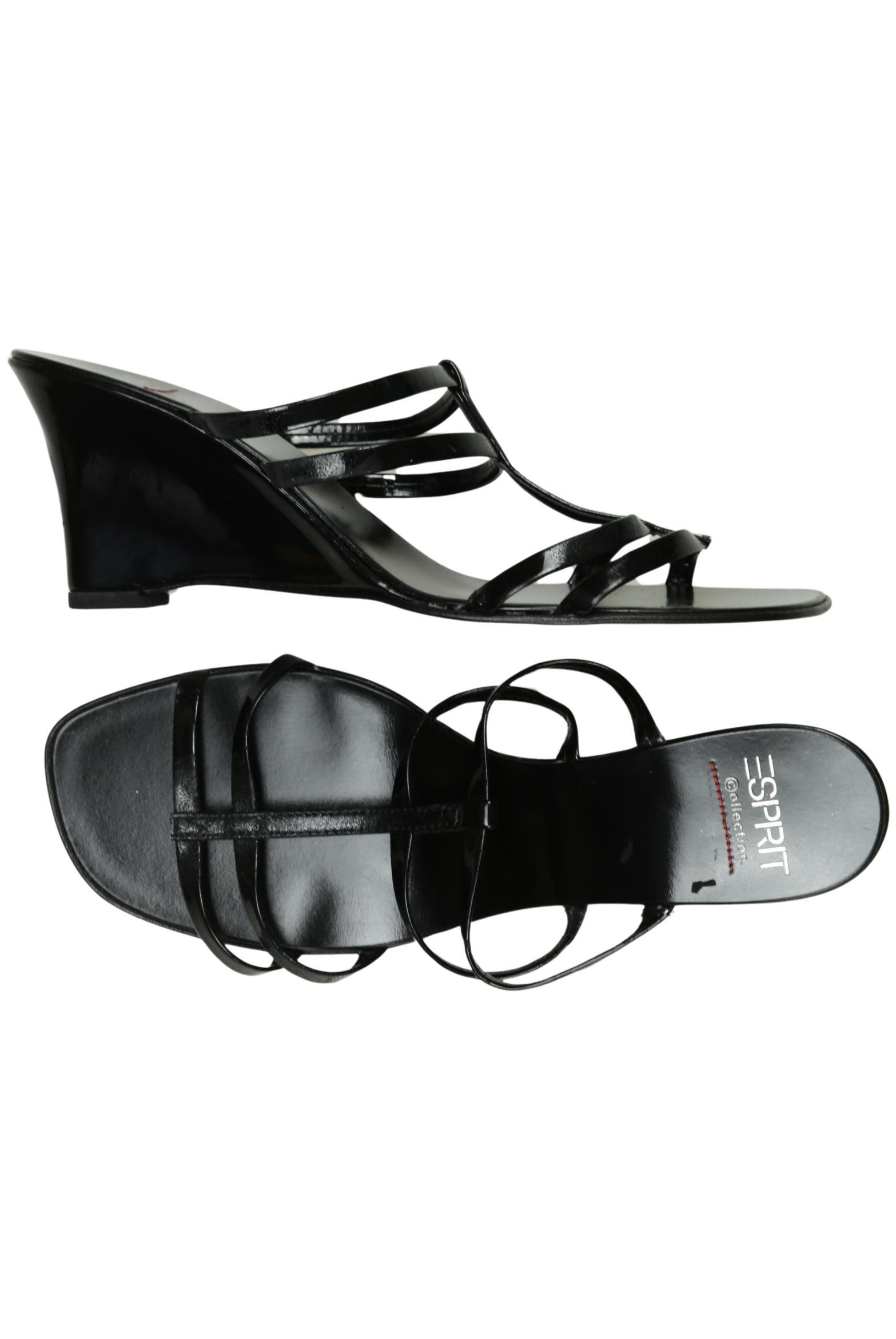 

Esprit Damen Sandale, schwarz, Gr. 40