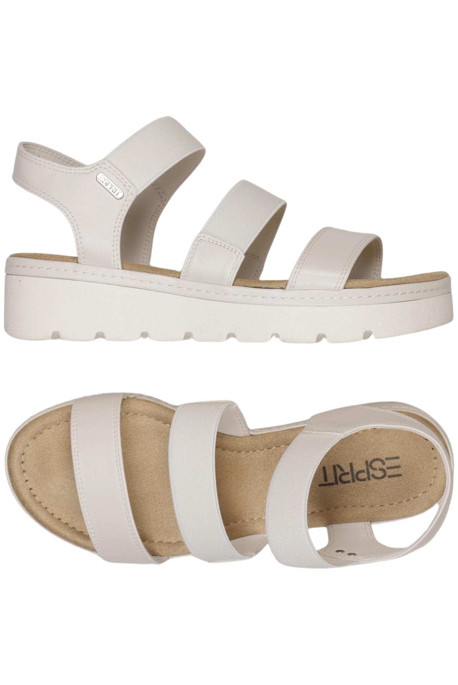 

Esprit Damen Sandale, weiß, Gr. 37