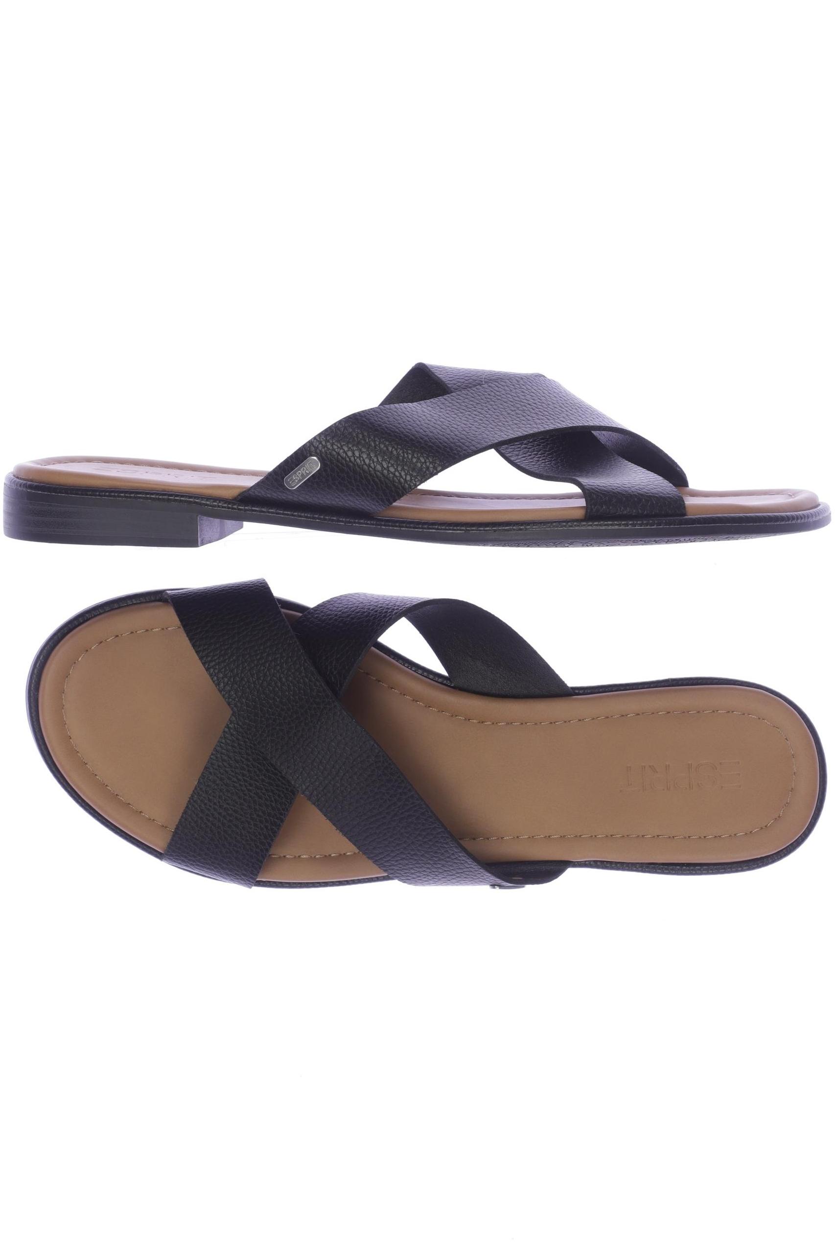 

Esprit Damen Sandale, schwarz, Gr. 41