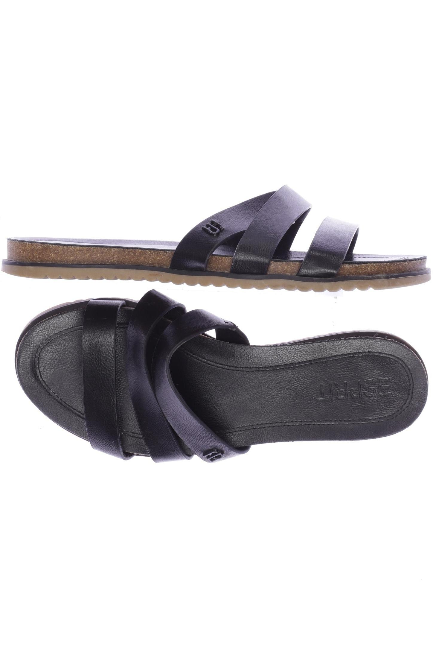 

Esprit Damen Sandale, schwarz, Gr. 37