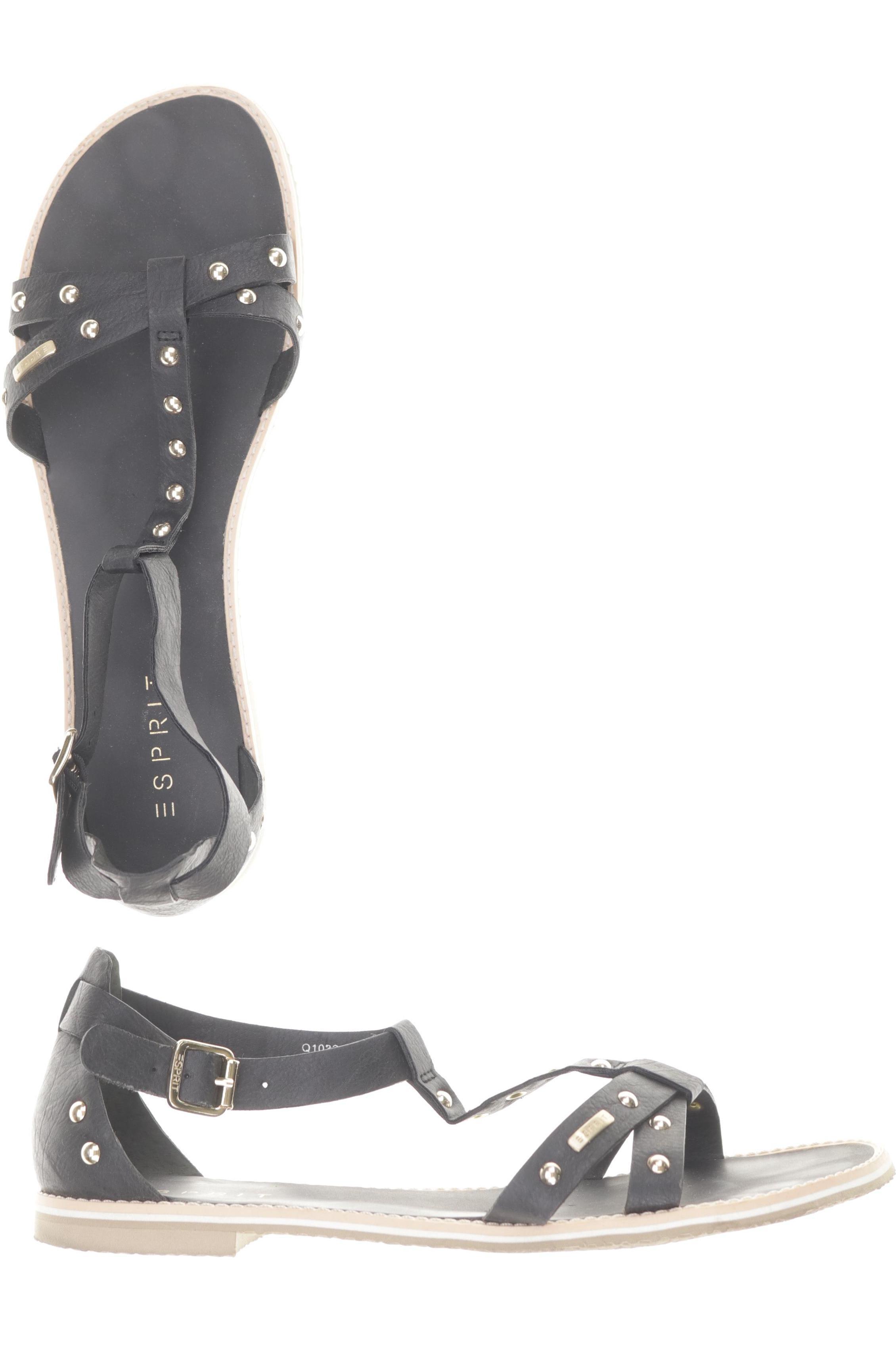 

Esprit Damen Sandale, schwarz, Gr. 42
