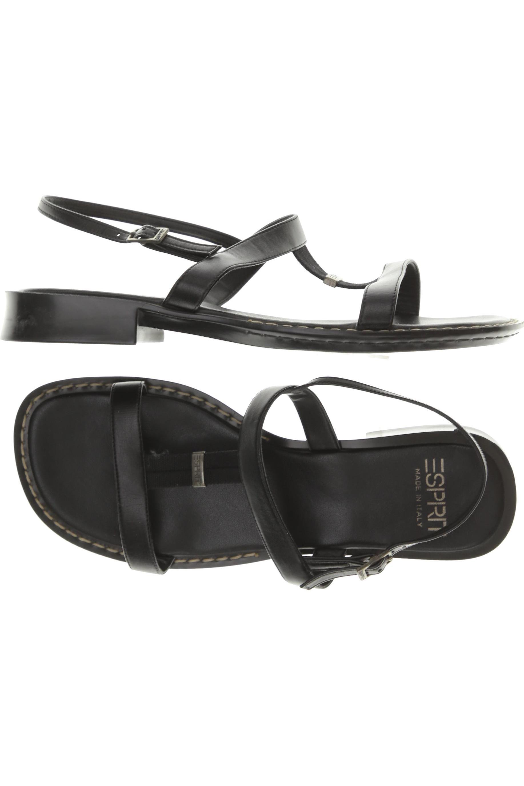 

Esprit Damen Sandale, schwarz, Gr. 39