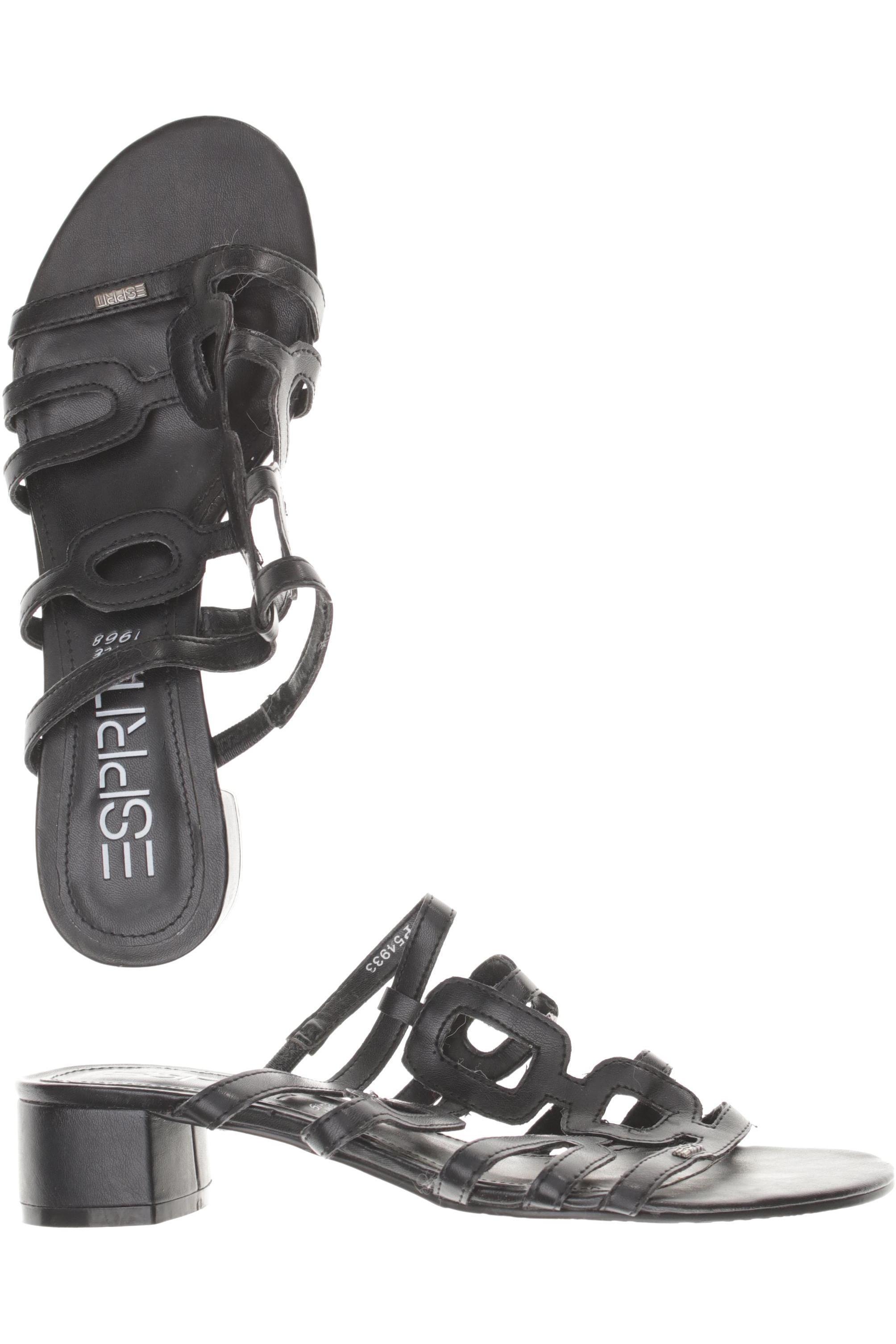 

Esprit Damen Sandale, schwarz, Gr. 38
