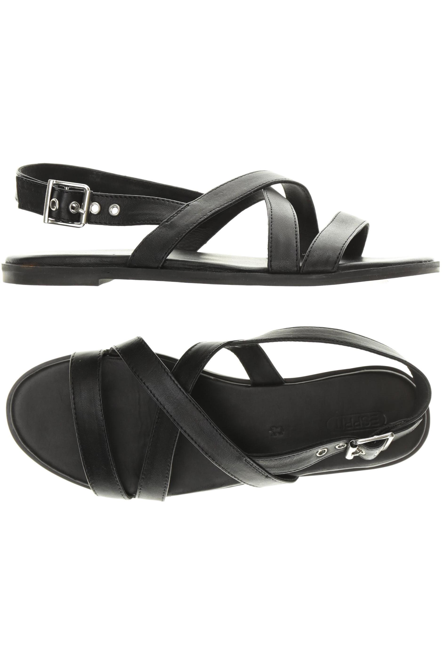 

Esprit Damen Sandale, schwarz, Gr. 37